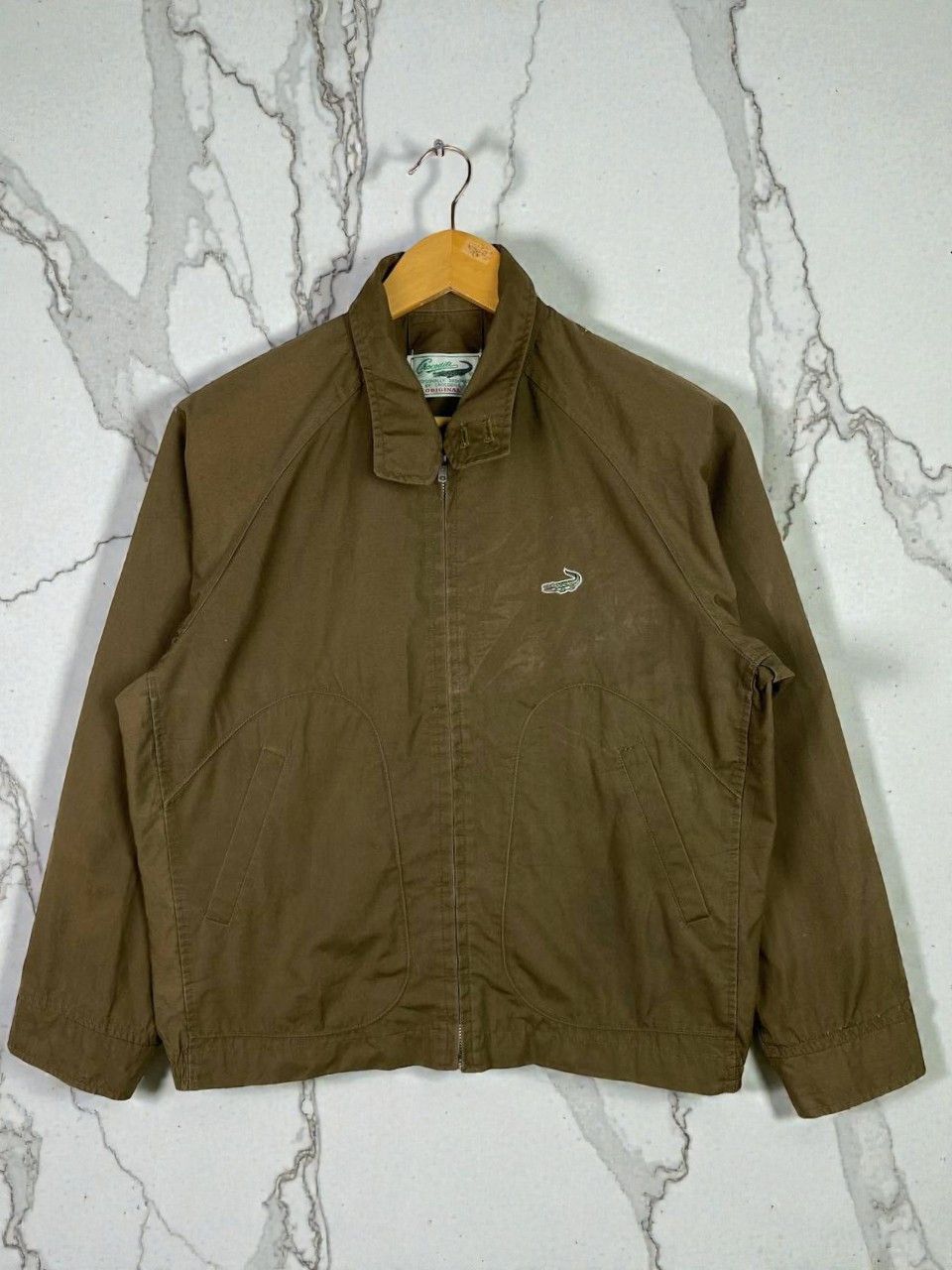 Japanese Brand vintage crocodile harrington style jacket nice design Size US M / EU 48-50 / 2 - 1 Thumbnail