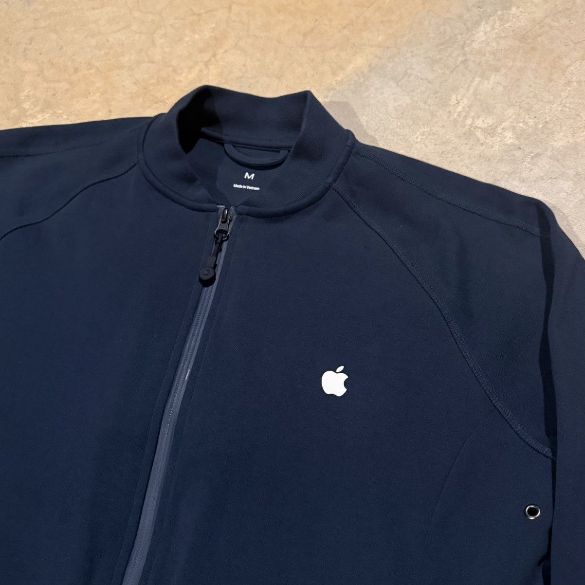 Apple Vtg Apple Employee Cotton Zip Tactical Bomber Jacket Size US M / EU 48-50 / 2 - 3 Thumbnail
