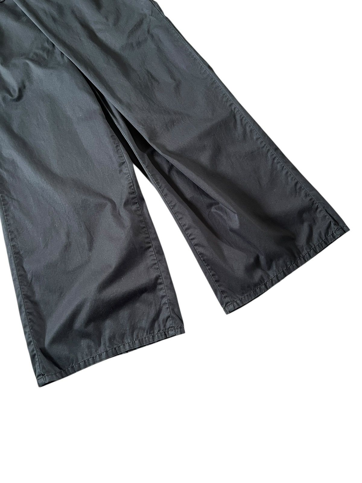 CABANE de ZUCCa 1990s Zucca Wide Leg Asymmetrical Pants Size US 30 / EU 46 - 4 Thumbnail