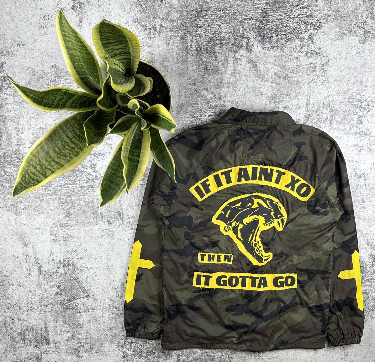 The Weeknd The Weekend Camo ,,If it Ain’t XO Then It Gotta Go’’ Rare Bomber Light Jacket Size US S / EU 44-46 / 1 - 1 Thumbnail