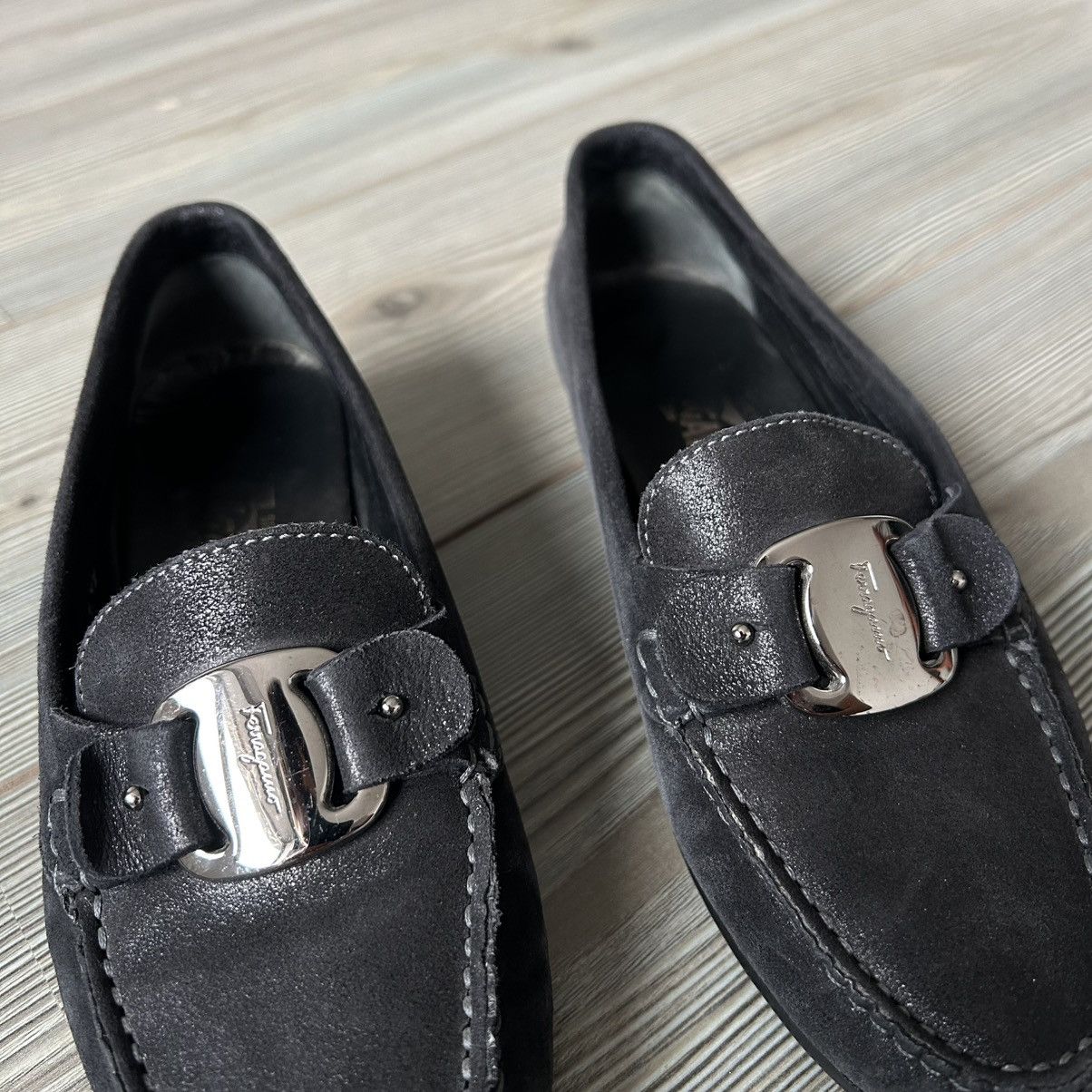 Salvatore Ferragamo Vintage Salvatore Ferragamo Suede Loafers Size US 6 / IT 36 - 4 Thumbnail