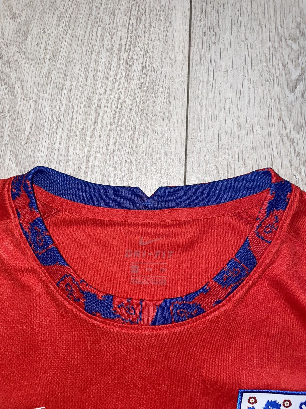 Nike × Vintage T-Shirt Nike England National Team Vintage Soccer Jersey Size US XXL / EU 58 / 5 - 5 Thumbnail