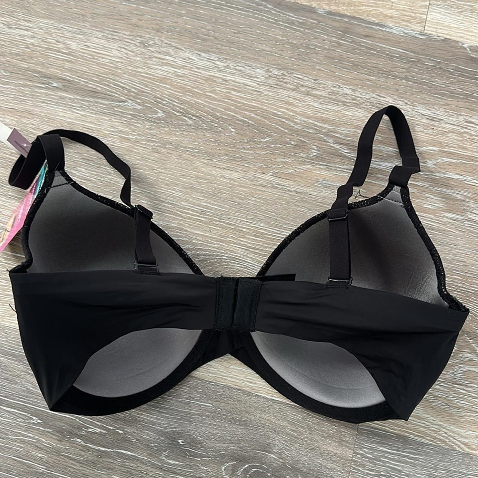 Other MAIDENFORM 32D convertible strap black lace DM7543 underwire Size ONE SIZE - 3 Thumbnail