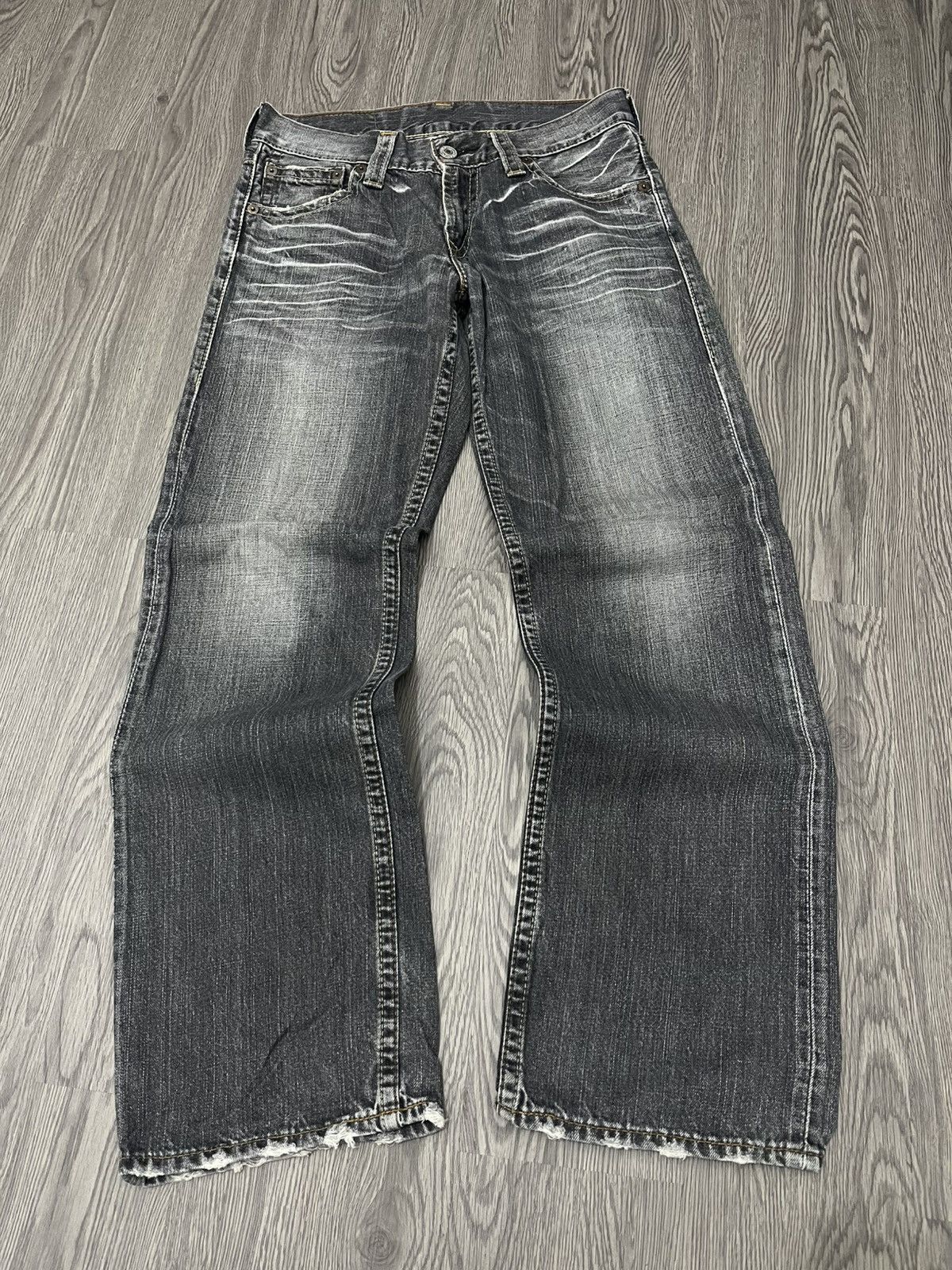 Levi's Vintage Clothing Vtg Levi's 503 grey wosh jeans Size US 31 - 3 Thumbnail