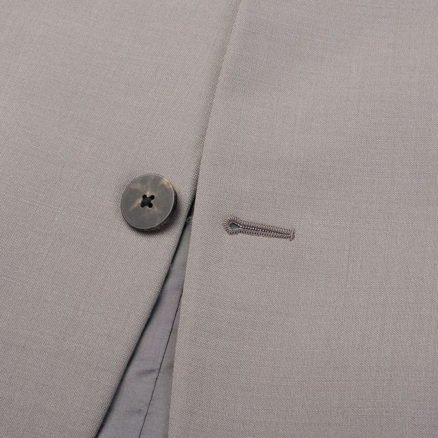 Fear of God FEAR OF GOD Light Gray Wool-Mohair Lapelless Jacket Size 40R - 7 Thumbnail