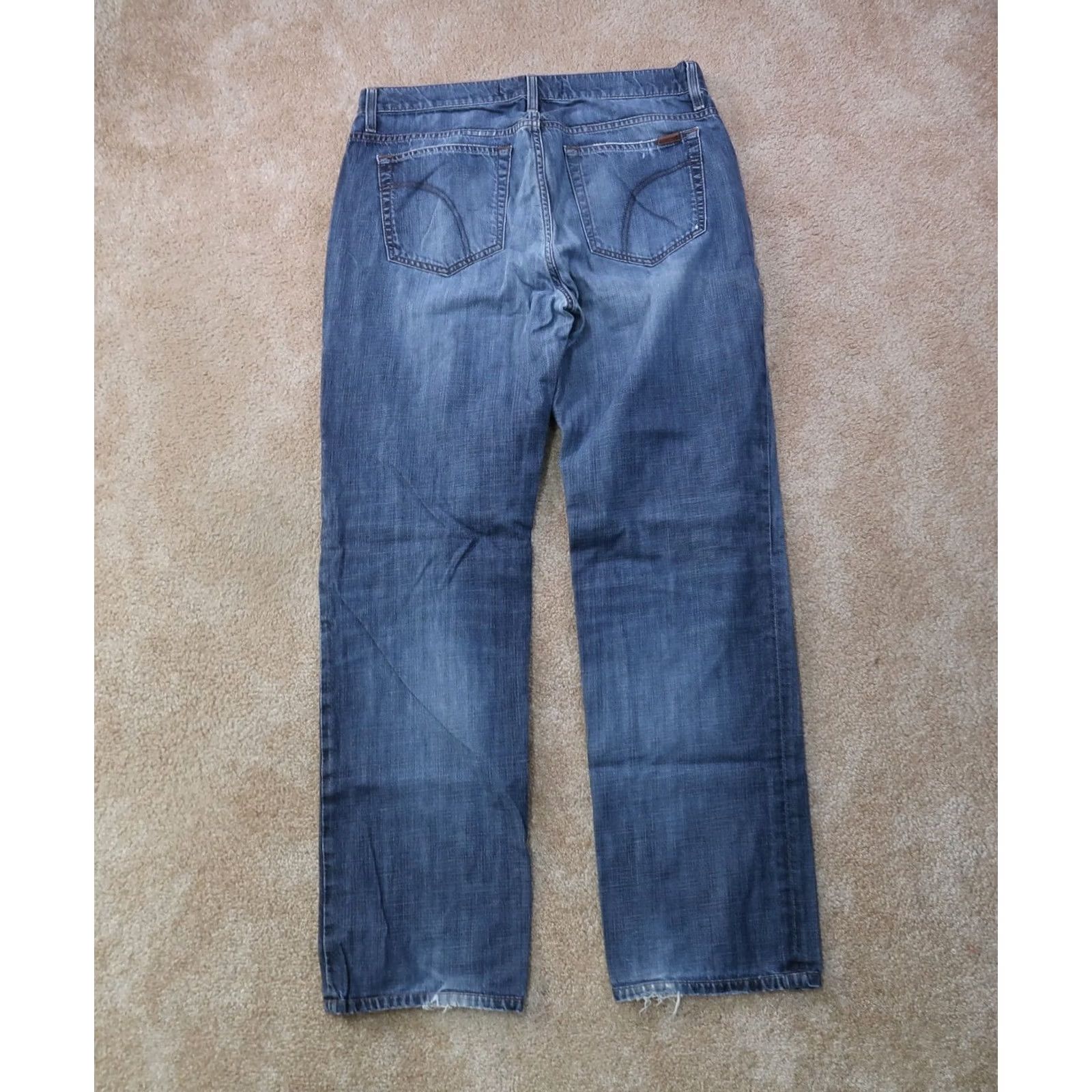 Vintage Joes Jeans Mens 34x34 Jeans Blue Straight Leg Stretch Denim Regular 5-Pocket Pockets Mid Rise Vintage No Size US 34 / EU 50 - 7 Thumbnail