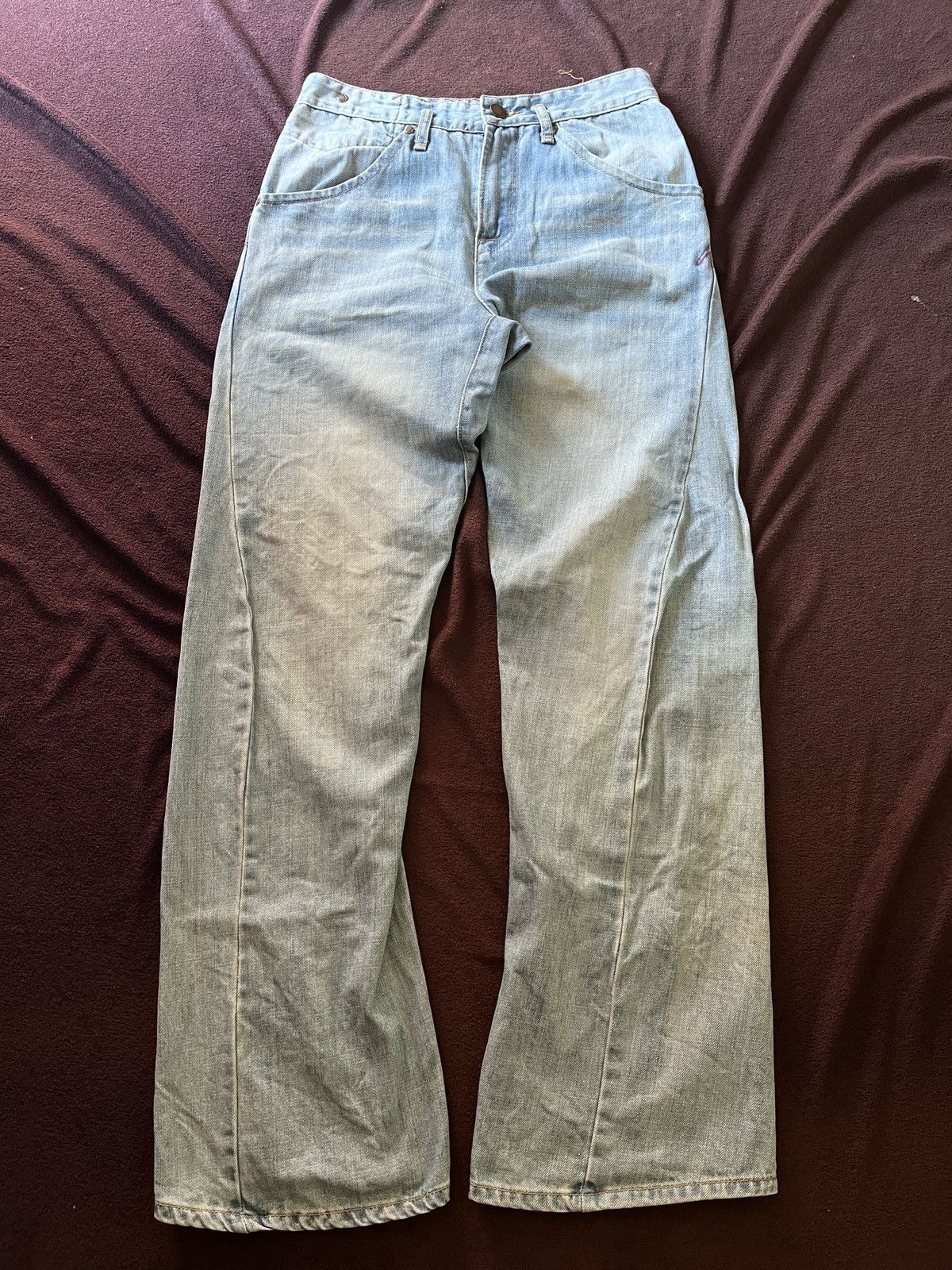 Levi's Vintage Clothing Levis Engineered Jeans Sunfeded 90s Size US 30 / EU 46 - 2 Thumbnail