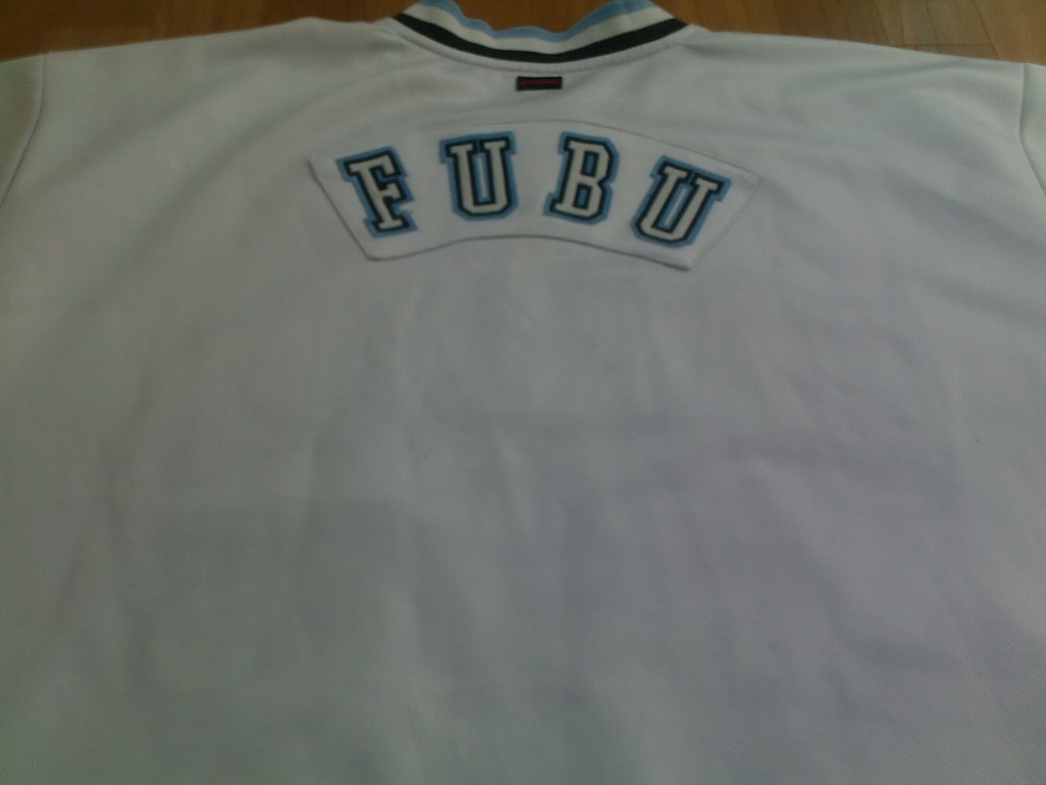 Fubu FUBU jersey, vintage HARLEM t-shirt New York, City Series XL Size US XL / EU 56 / 4 - 6 Thumbnail