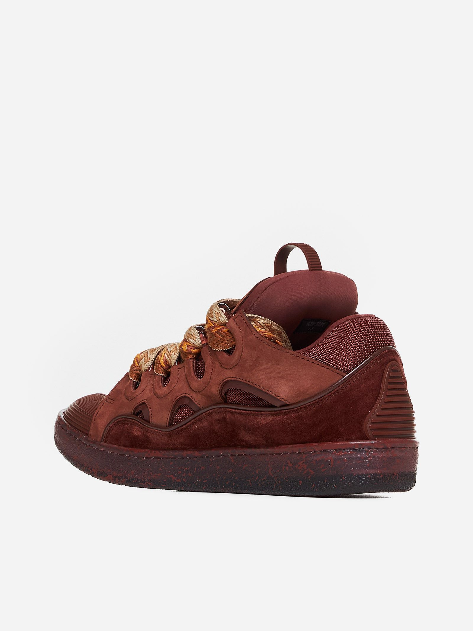 Lanvin o1s22i1n1024 Curb Sneakers in Brown Size US 6 / IT 36 - 3 Thumbnail