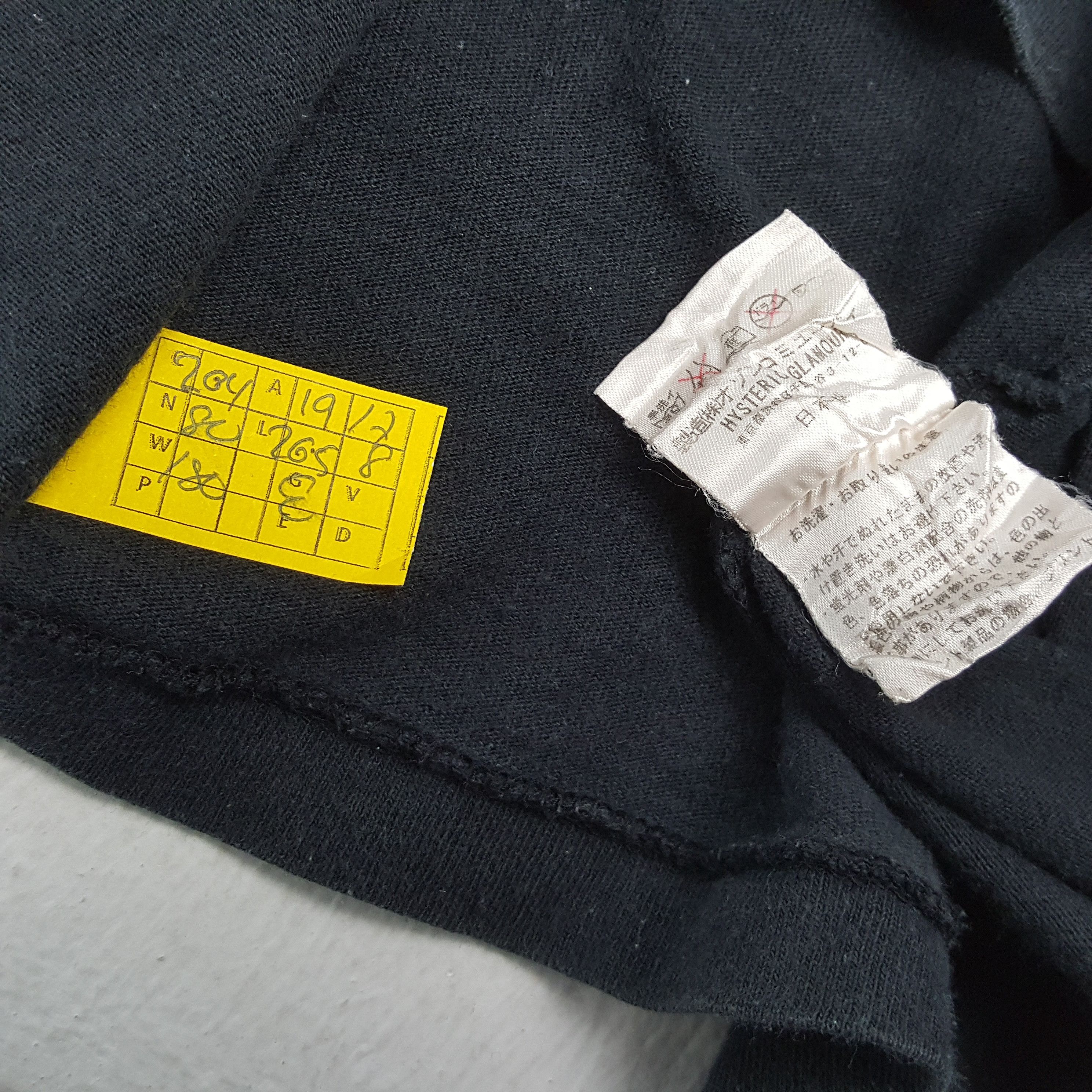 Hysteric Glamour × Japanese Brand × Vintage Vintage HYSTERIC GLAMOUR Japanese Fashion Brand T-Shirts Size US M / EU 48-50 / 2 - 4 Thumbnail