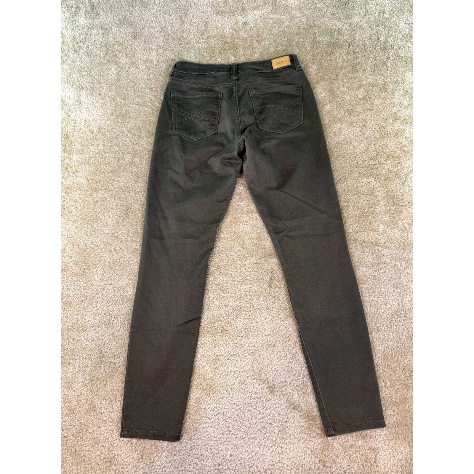 Vintage Aeropostale High Waisted Jegging Jeans Womens Size 4 Short Blue Stretch Denim Size 27" / US 4 / IT 40 - 6 Thumbnail