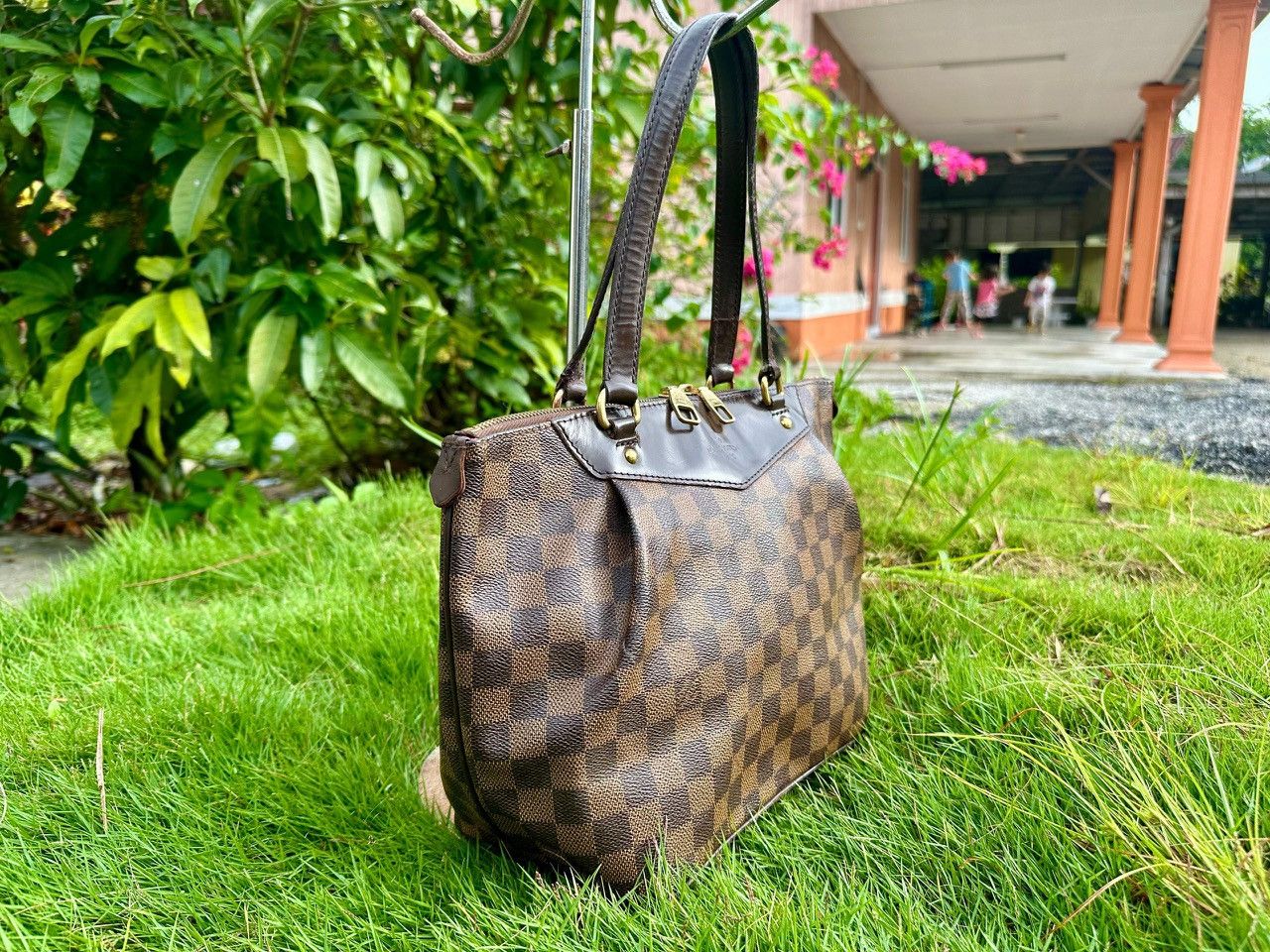 Louis Vuitton Louis Vuitton Damier Ebene Westminster PM DEFECTED HANDLE Size ONE SIZE - 3 Thumbnail