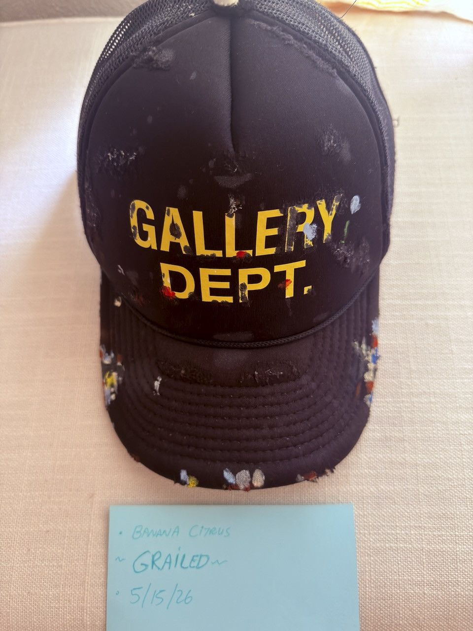Gallery Dept. Gallery Dept Trucker Hat Size ONE SIZE - 6 Thumbnail