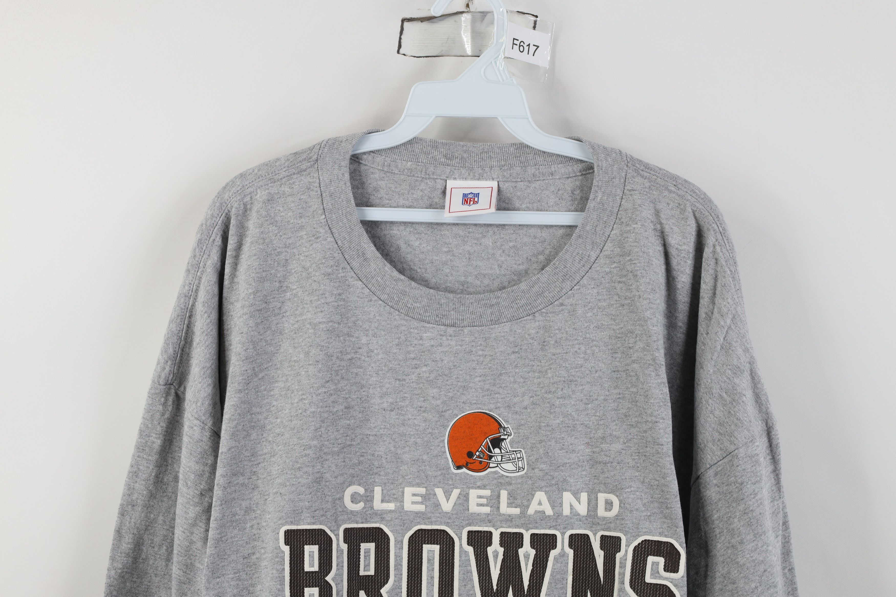 Vintage Vintage NFL Cleveland Browns Football Short Sleeve T-Shirt Size US XXL / EU 58 / 5 - 2 Thumbnail
