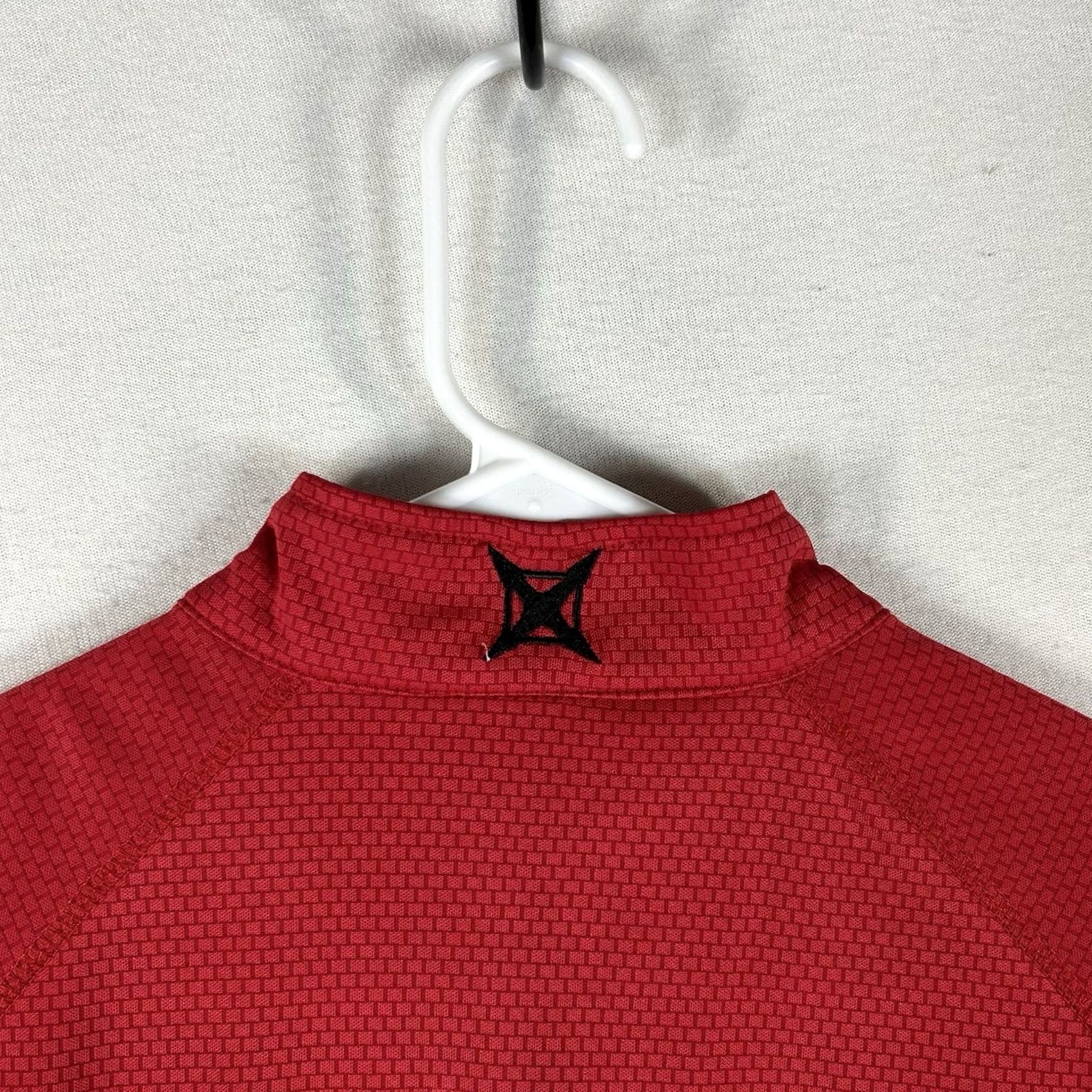 Vintage Vertx Short Sleeve Shirt Mens M Ops Pro 1/4 Zip Pullover Tactical Utility Red Polo Shirt Mens M Size US M / EU 48-50 / 2 - 7 Thumbnail