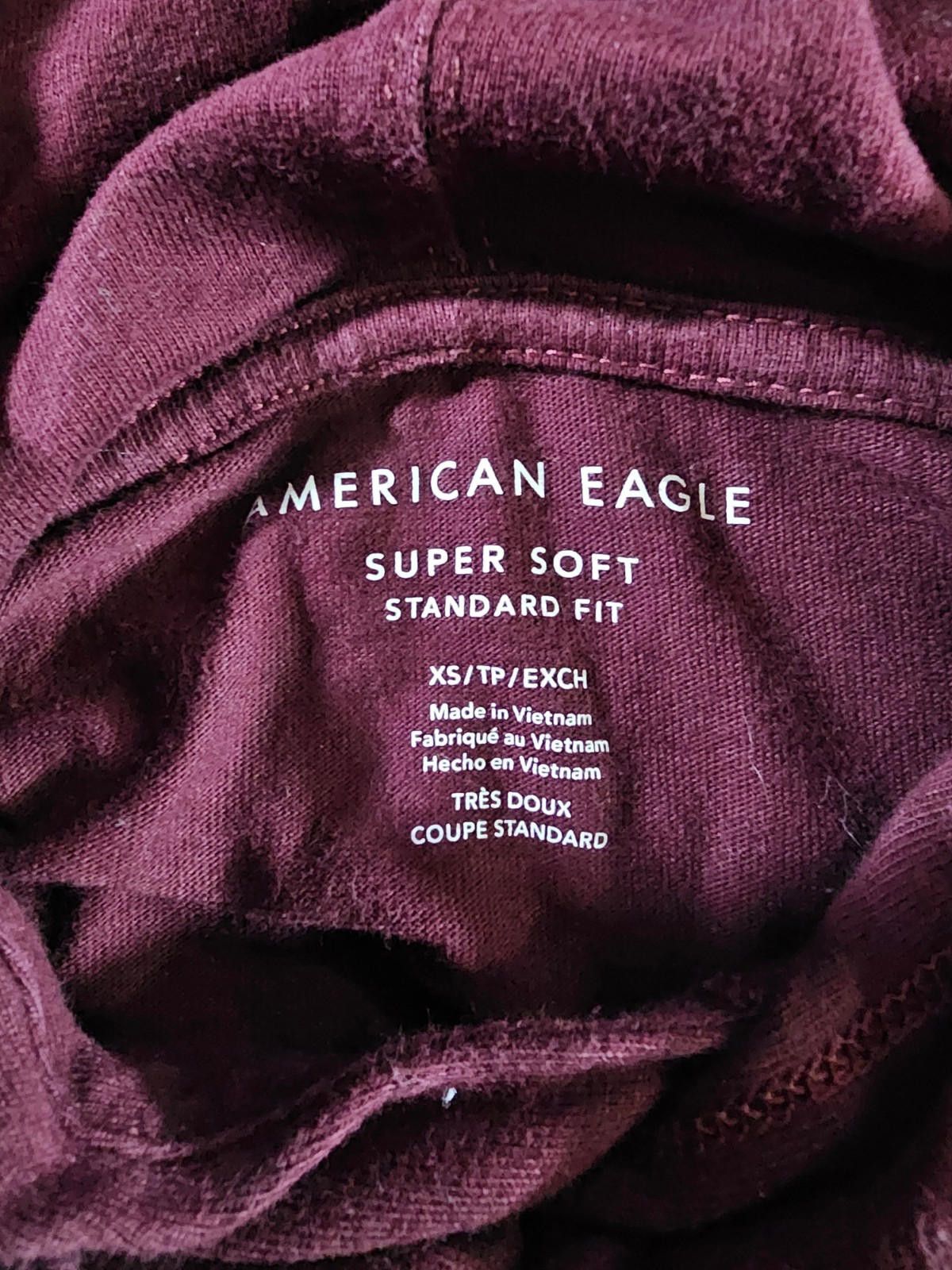 Designer american eagle super soft Standard Fit XS hoodie Size US XS / EU 42 / 0 - 3 Thumbnail