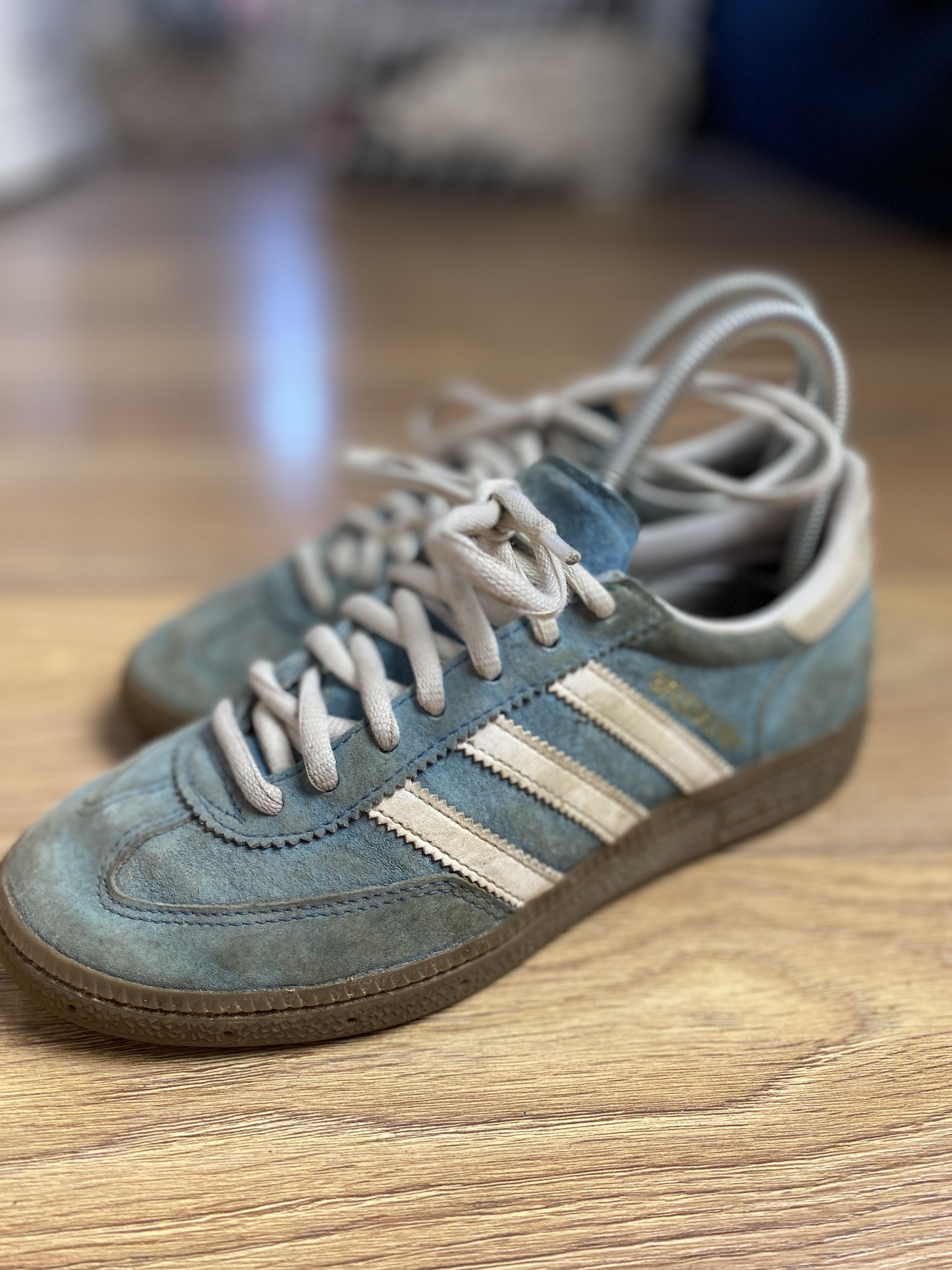 Adidas × Vintage Adidas Spezial Hanball sneakers shoes Size US 5 / EU 37 - 1 Thumbnail