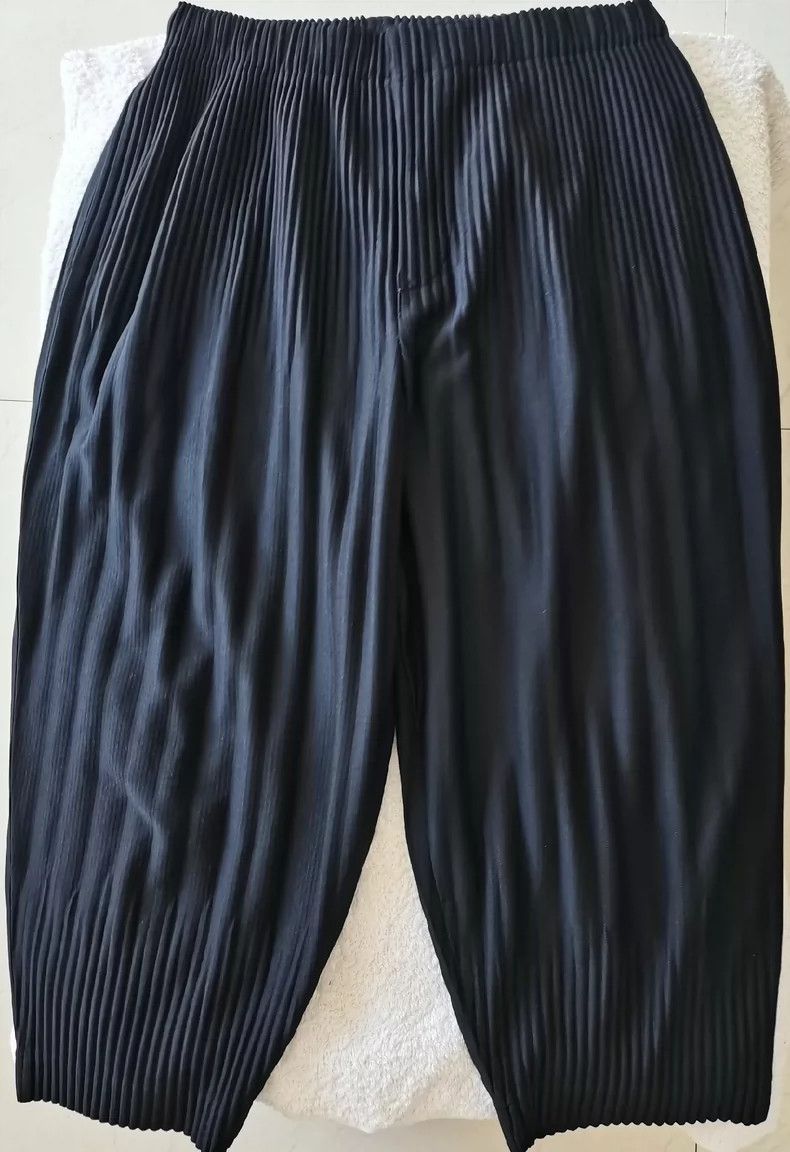 Other Issey Miyake/三宅一生 size:2 Black pleated pants Size US 28 / EU 44 - 1 Thumbnail