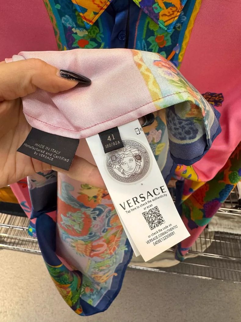 Versace Versace Baroque long-sleeved shirt coat Size M / US 6-8 / IT 42-44 - 6 Thumbnail