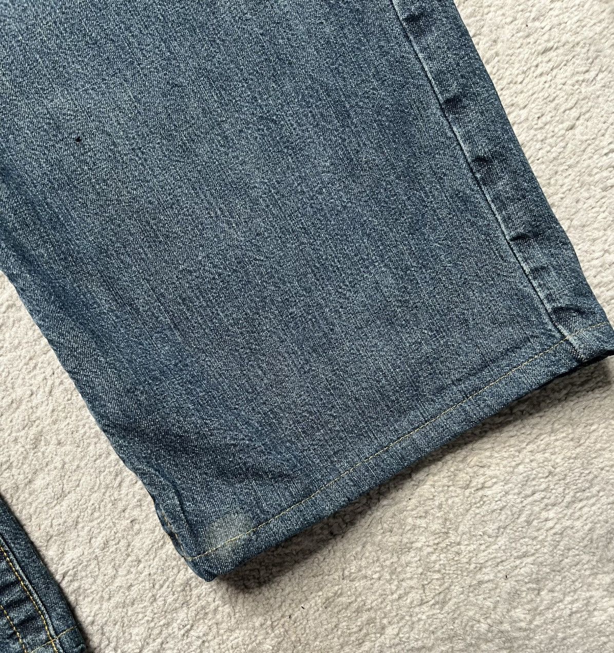 Michiko Koshino Vintage Navy Straight Leg Jeans Michiko Koshino Japan Denim Size US 32 / EU 48 - 4 Thumbnail