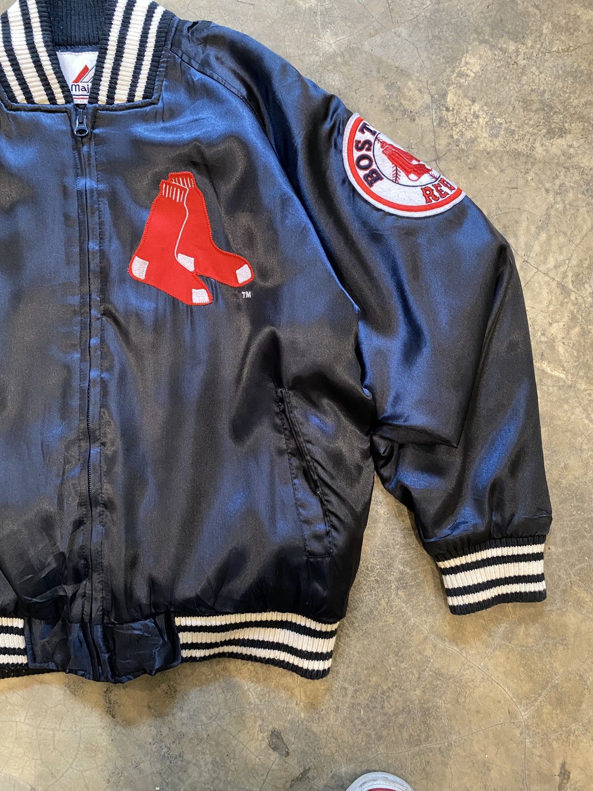 Majestic Vintage Majestic Boston Red Sox Varsity Jacket Size US S / EU 44-46 / 1 - 3 Thumbnail