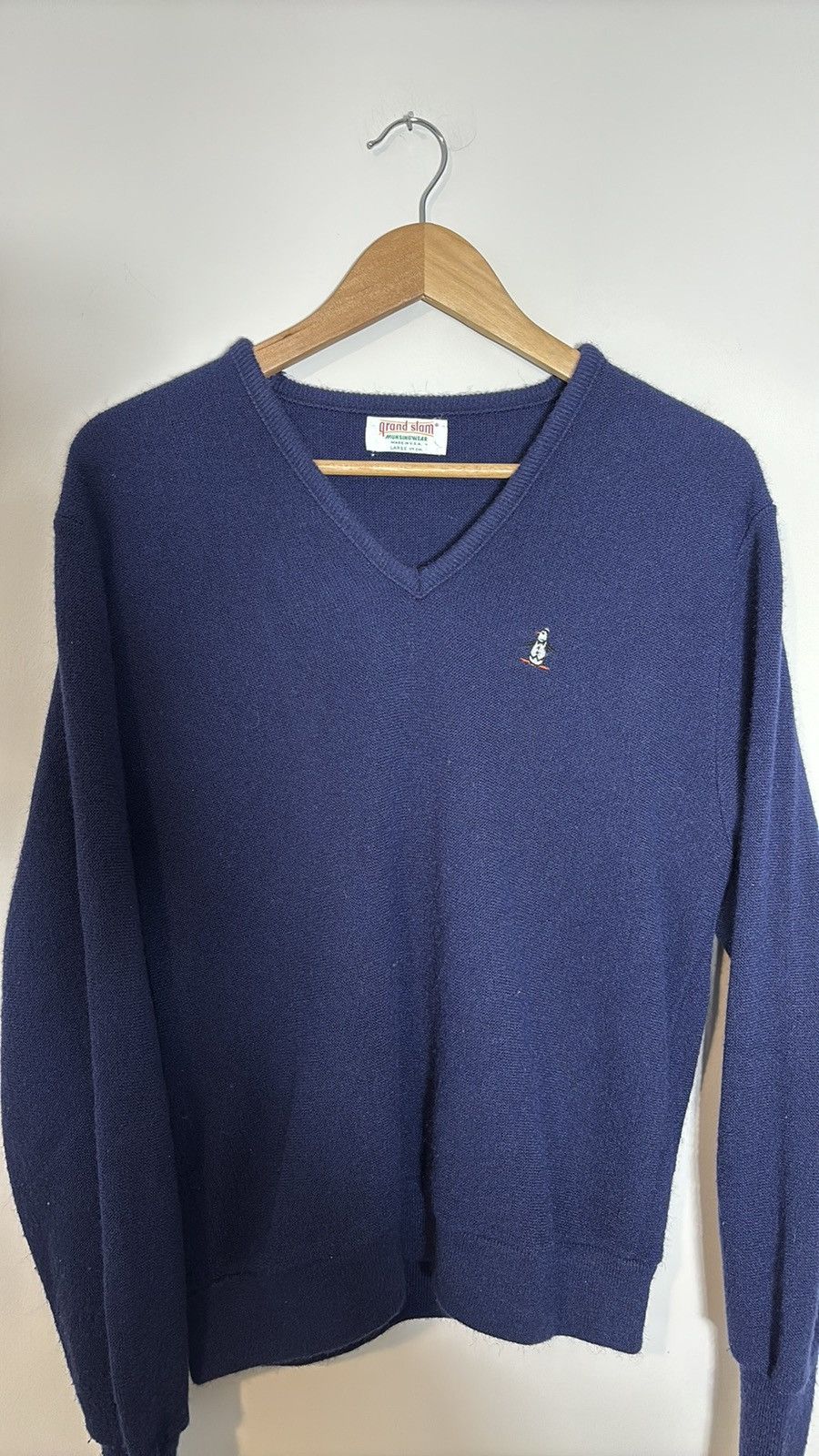 Vintage Vintage Munsingwear Grand Slam Penguin Sweater Size US L / EU 52-54 / 3 - 1 Thumbnail