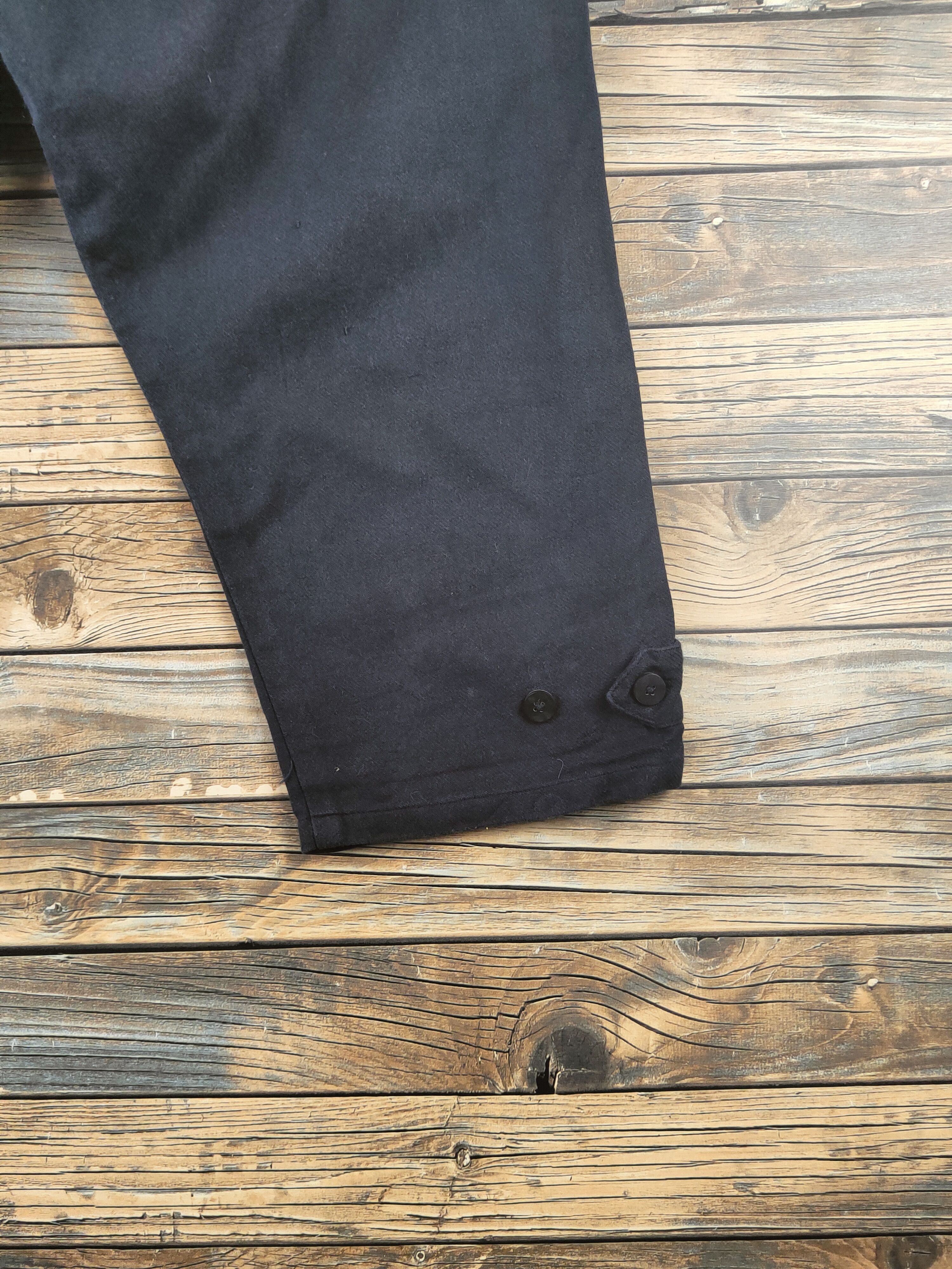 Japanese Brand DL Amina Black Multipocket Baggy Pants #46-339 Size US 32 / EU 48 - 11 Thumbnail