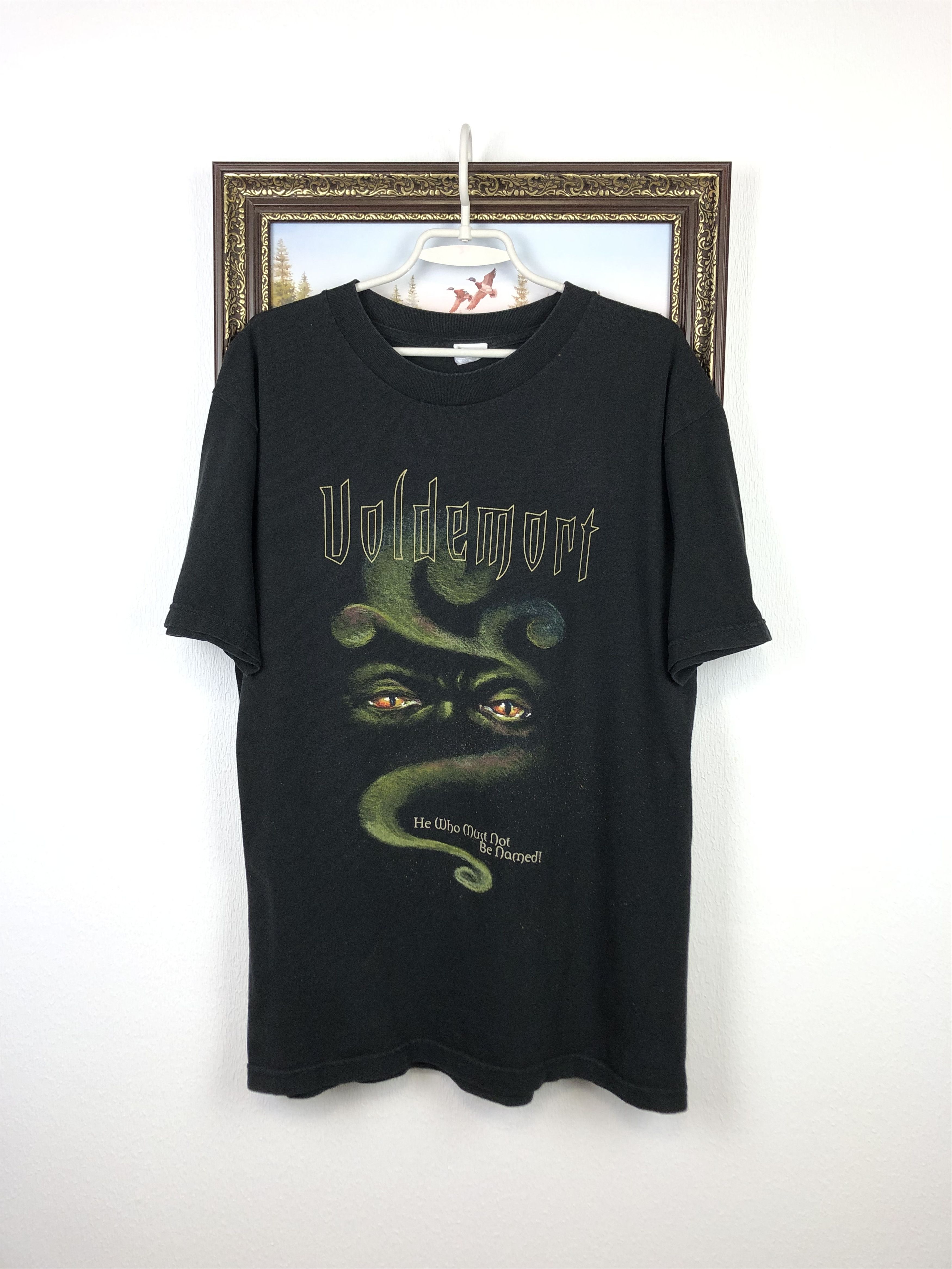 Vintage Vintage Harry Potter Movie Shirt Voldemort Tee He Who Must Size US L / EU 52-54 / 3 - 1 Thumbnail