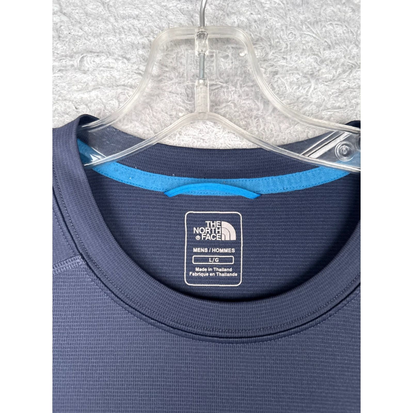 The North Face The North Face Shirt Men Large Blue Short Sleeve Vaporwick 100% Polyester READ Size US L / EU 52-54 / 3 - 7 Thumbnail