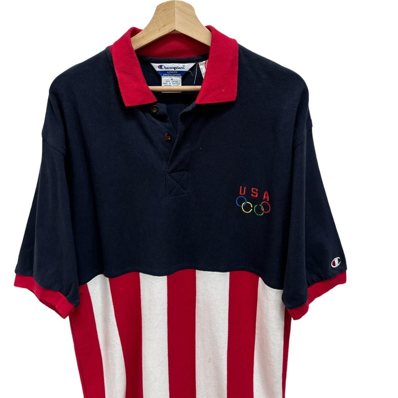 Vintage Vintage USA Olympic T-shirt size: M Size US M / EU 48-50 / 2 - 2 Thumbnail