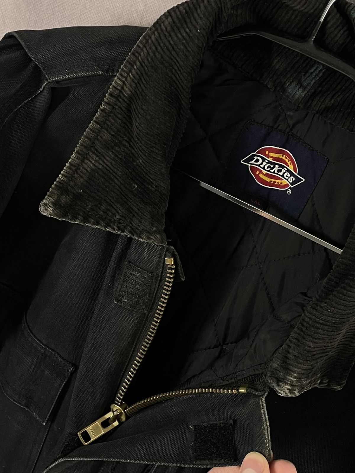 Dickies × Vintage Vintage 90's Dickies Work Detroit Zipper Trashed Jacket Size US XXL / EU 58 / 5 - 9 Thumbnail