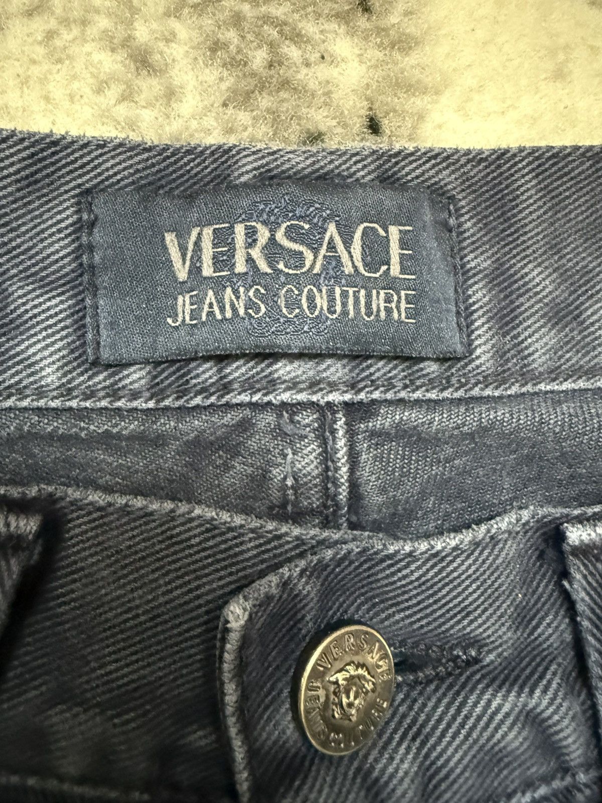 Versace Jeans Couture Y2K Versace Denim Jeans Size US 33 - 4 Thumbnail