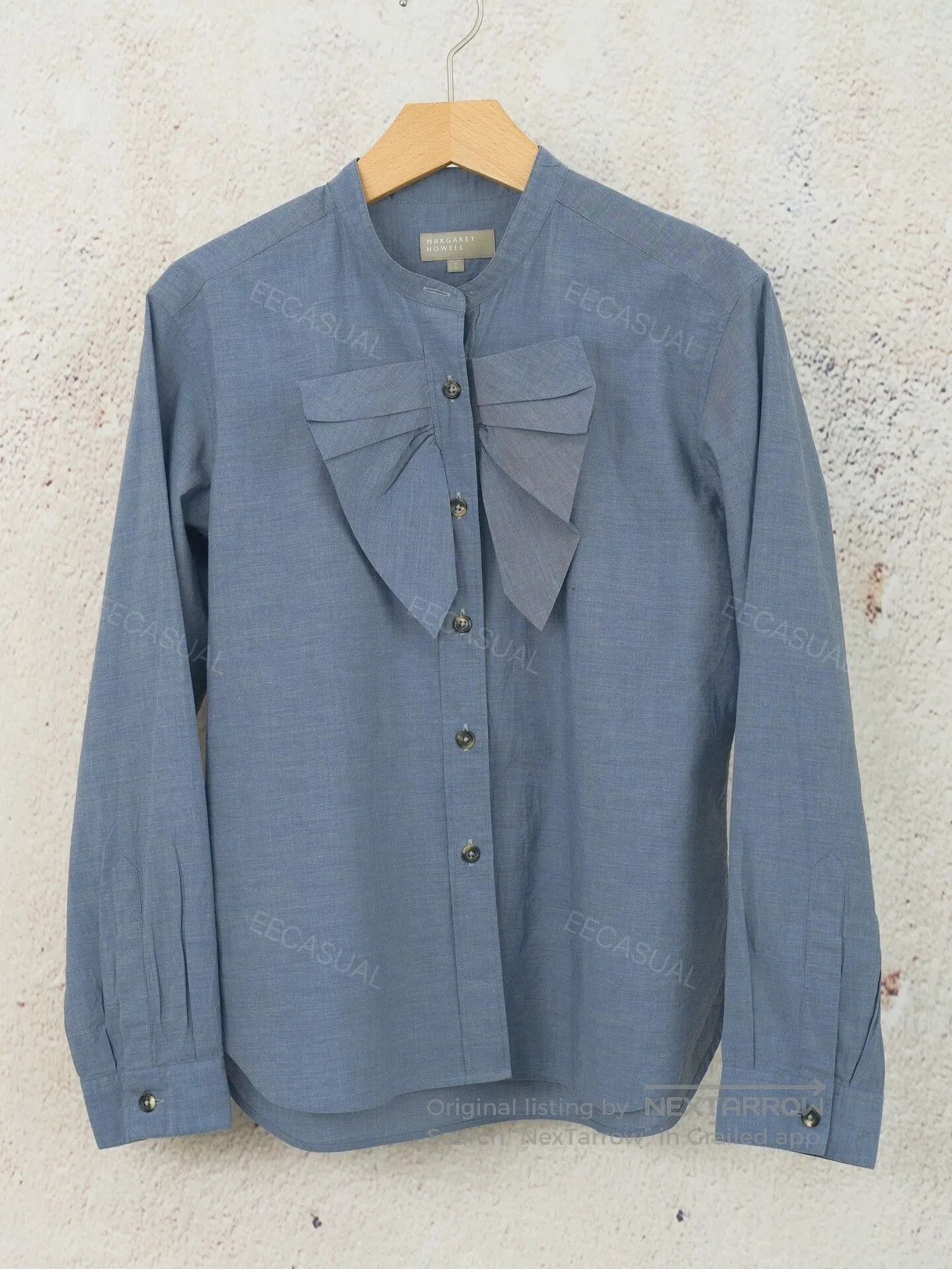 Margaret Howell Margaret Howell Blue Collar Long Sleeve Shirt. Size S / US 4 / IT 40 - 2 Thumbnail