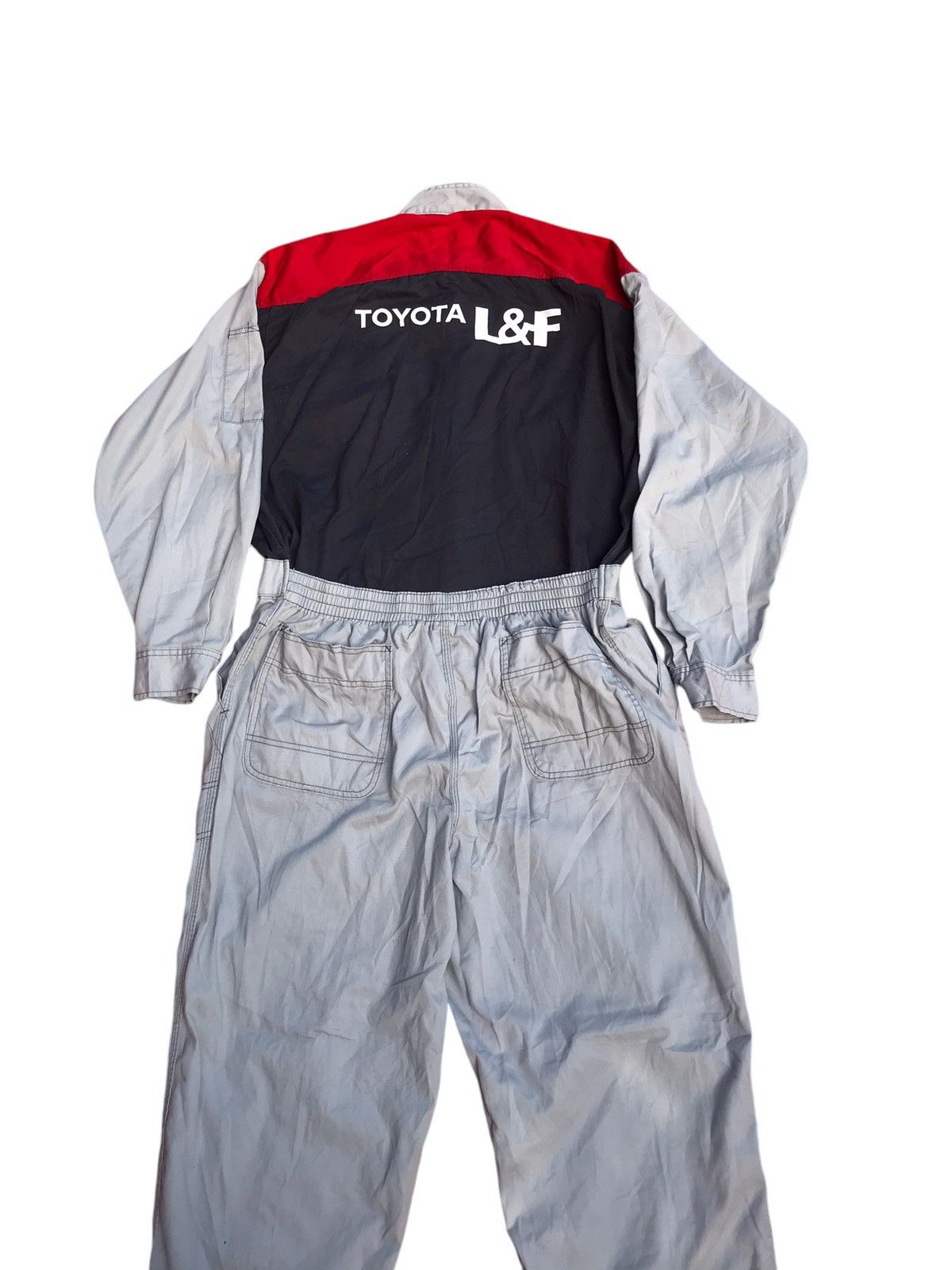 Formula 1 VINTAGE TOYOTA L&T COVERALL JACKET Size US M / EU 48-50 / 2 - 4 Thumbnail