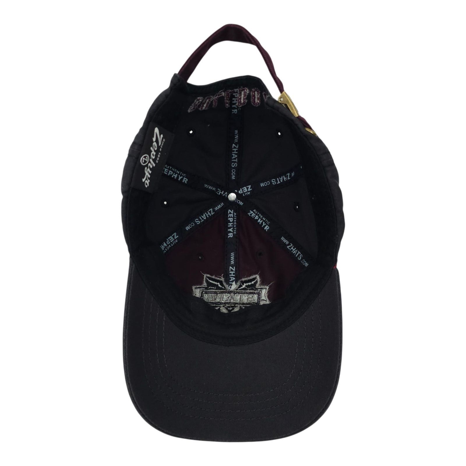 Zephyr Zephyr MS State Bulldogs Strapback Cap Trucker Baseball Hat Size ONE SIZE - 5 Thumbnail