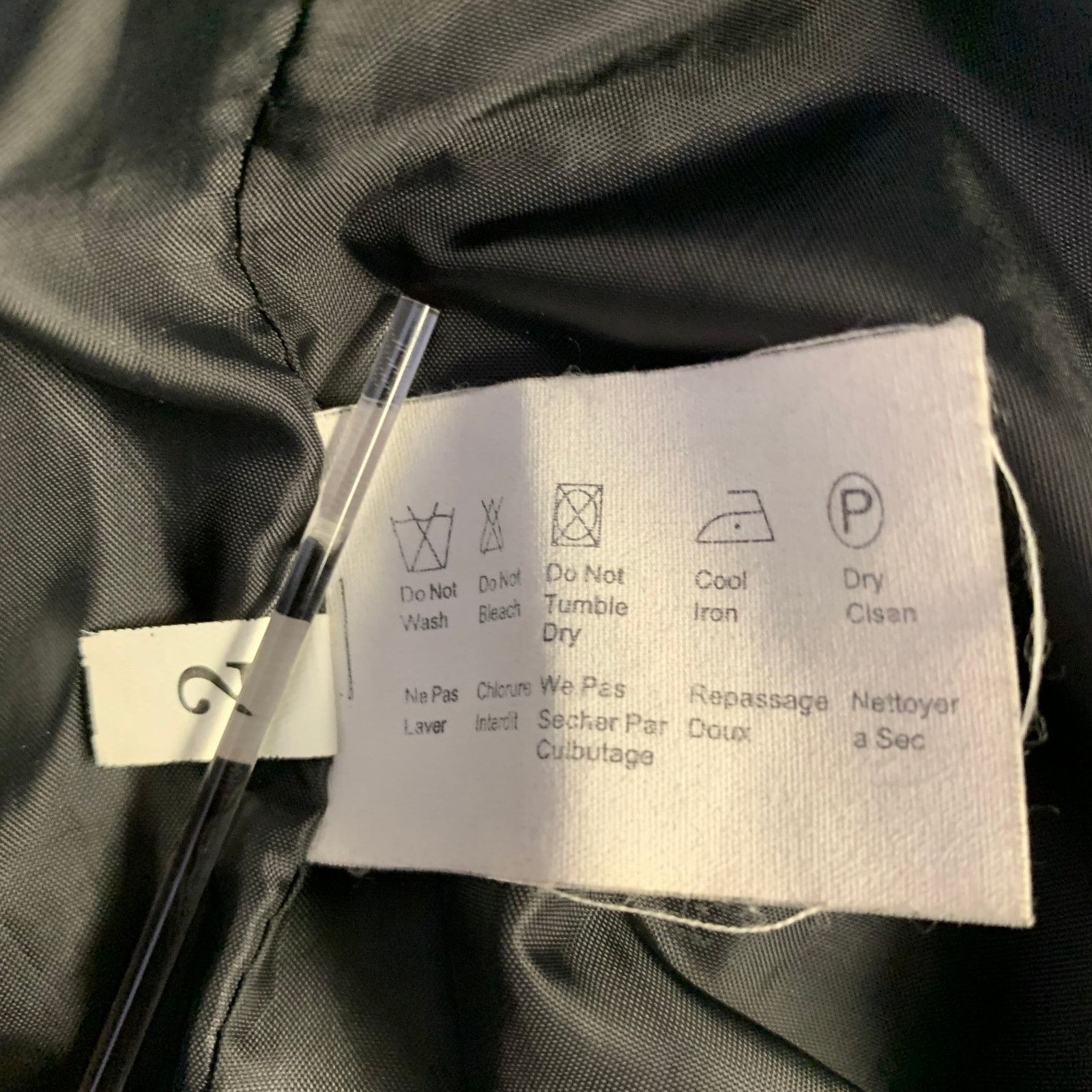 Other NO BRAND Chest Size M Black Leather Motorcycle Jacket Size US L / EU 52-54 / 3 - 8 Thumbnail