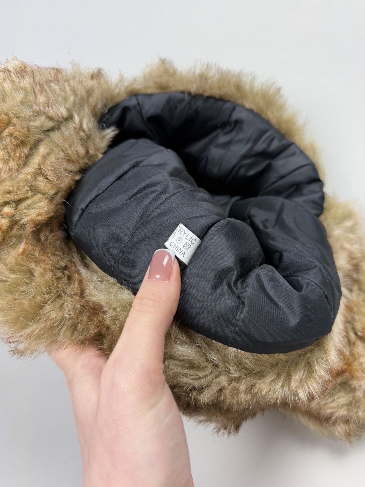 Other Vintage Ushanka Faux Fur Fuzzy Trapper Hat One Size Size ONE SIZE - 11 Thumbnail
