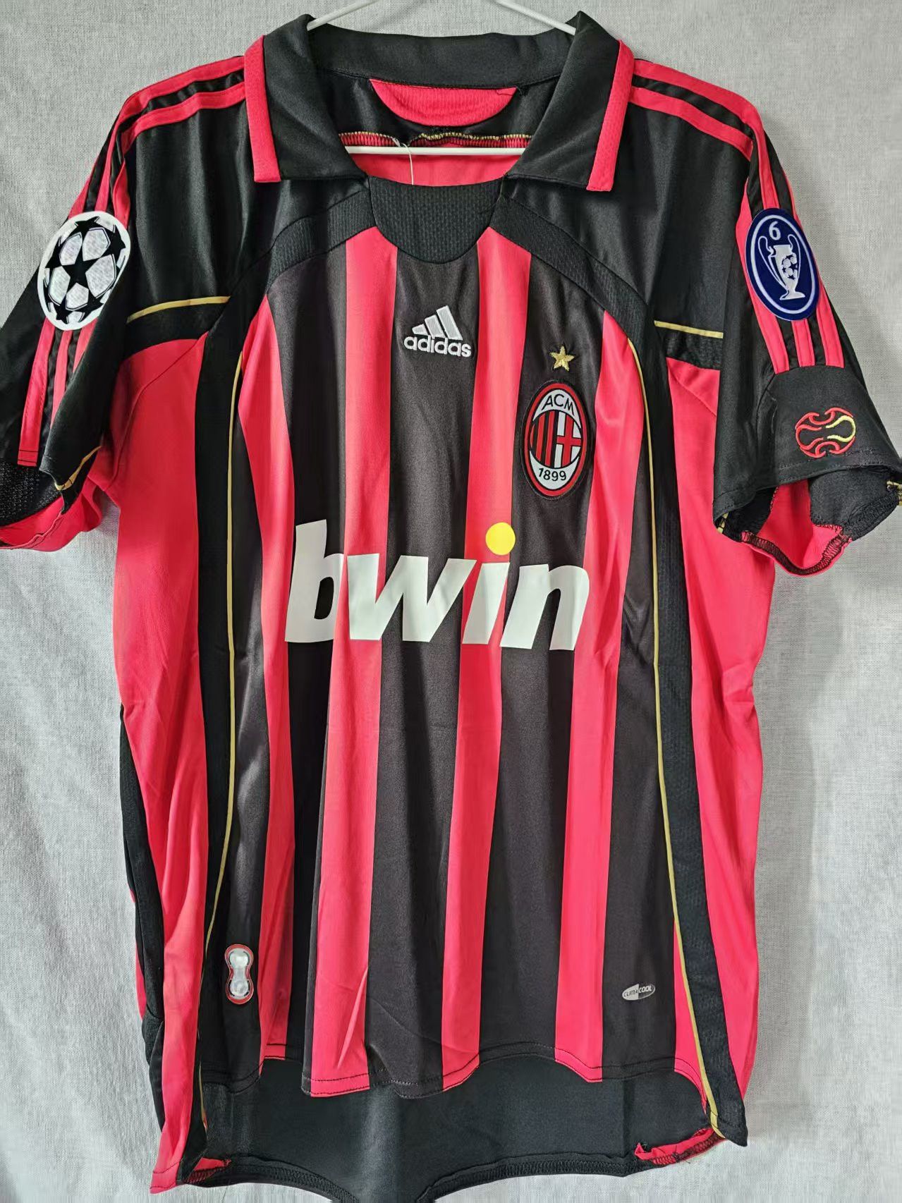 Other 2006 2007 AC Milan #3 Paolo Maldini Jersey Home Size US S / EU 44-46 / 1 - 2 Thumbnail