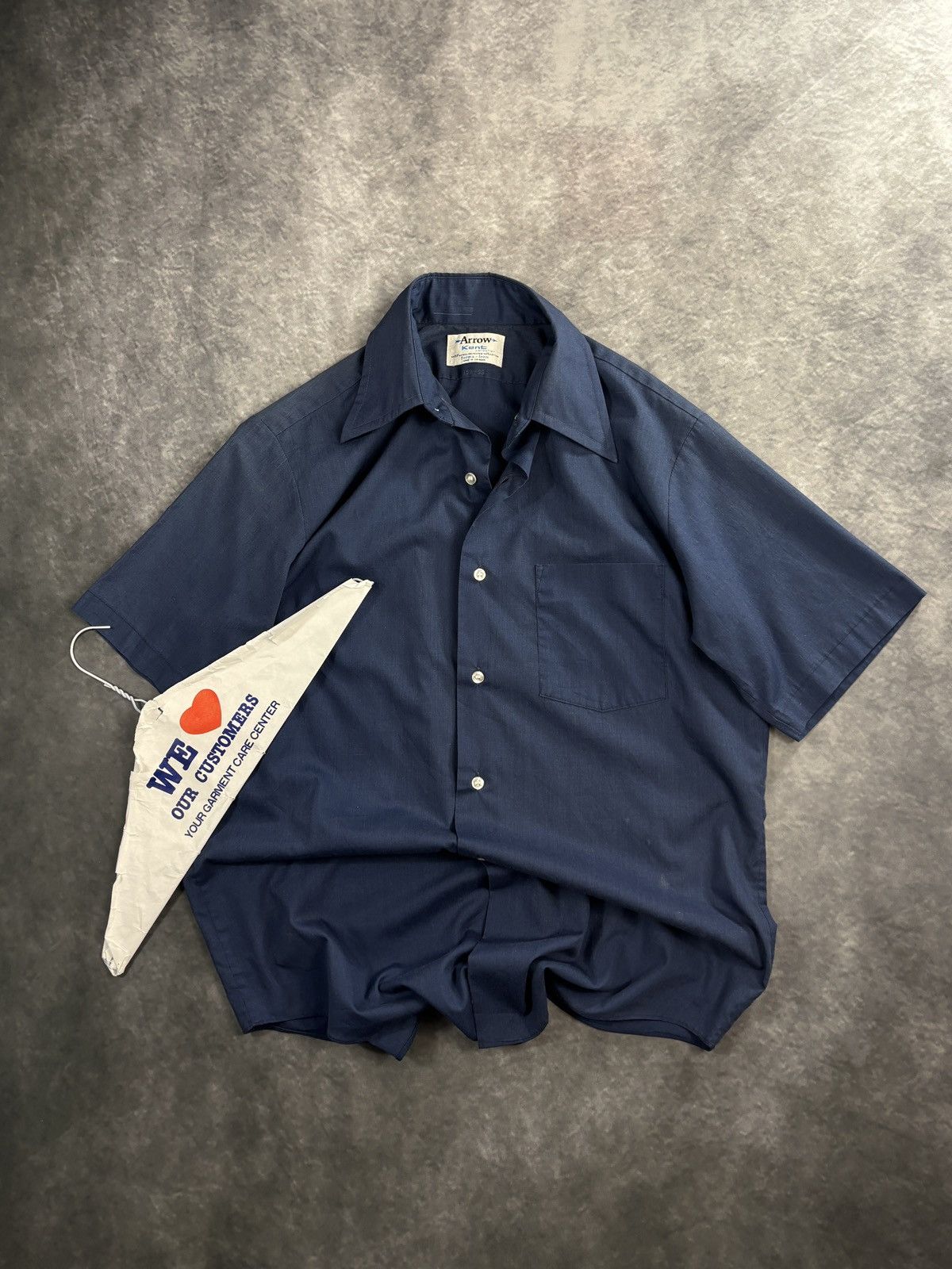 Arrow 1950s Vintage Arrow Kent Shortsleeve PermaPress Bowling Camp Size US S / EU 44-46 / 1 - 1 Thumbnail
