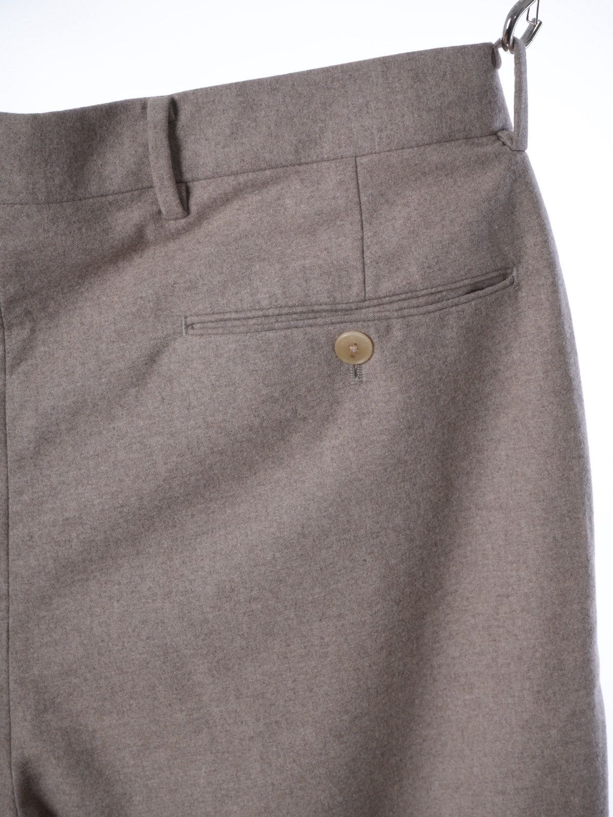 Auralee Auralee Light Wool Gabardine Trousers - Grey - Size 4 Size US 34 / EU 50 - 3 Thumbnail