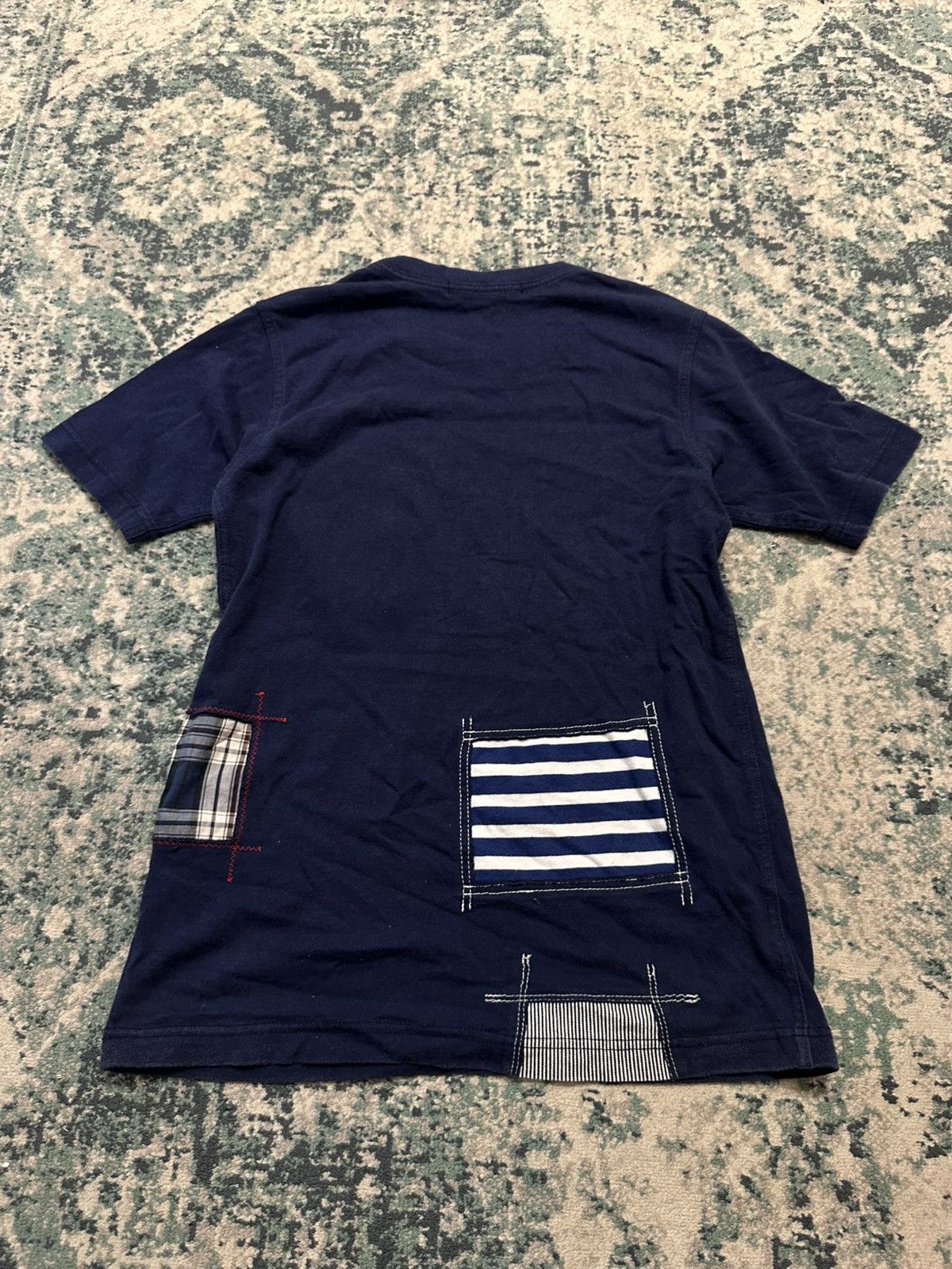 SS12 Comme des Garçons x Junya Watanabe Denim Patchwork