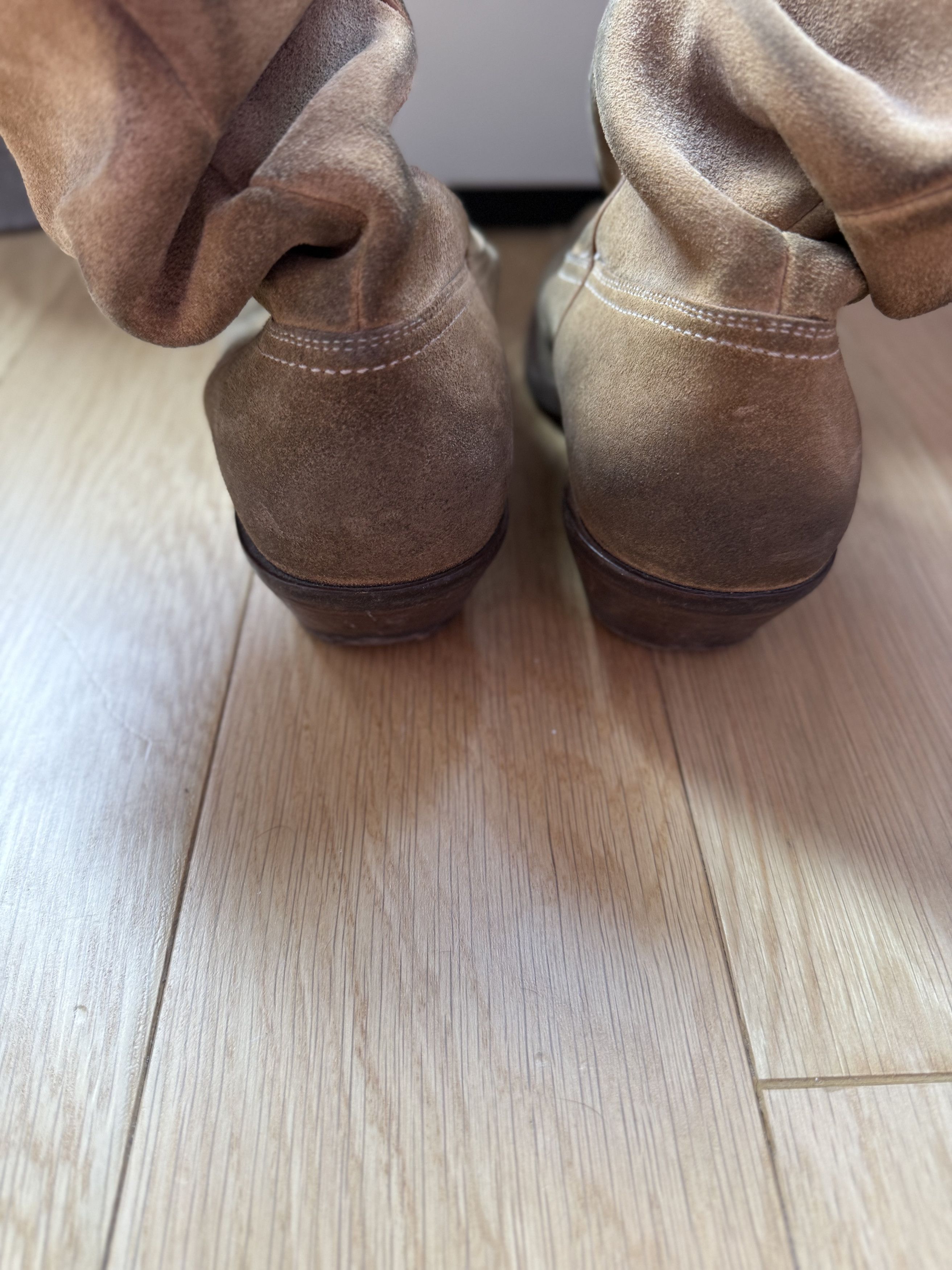 Maison Margiela Maison Margiela Tabi Cowboy Boot — Distressed Suede Size US 9 / EU 42 - 3 Thumbnail