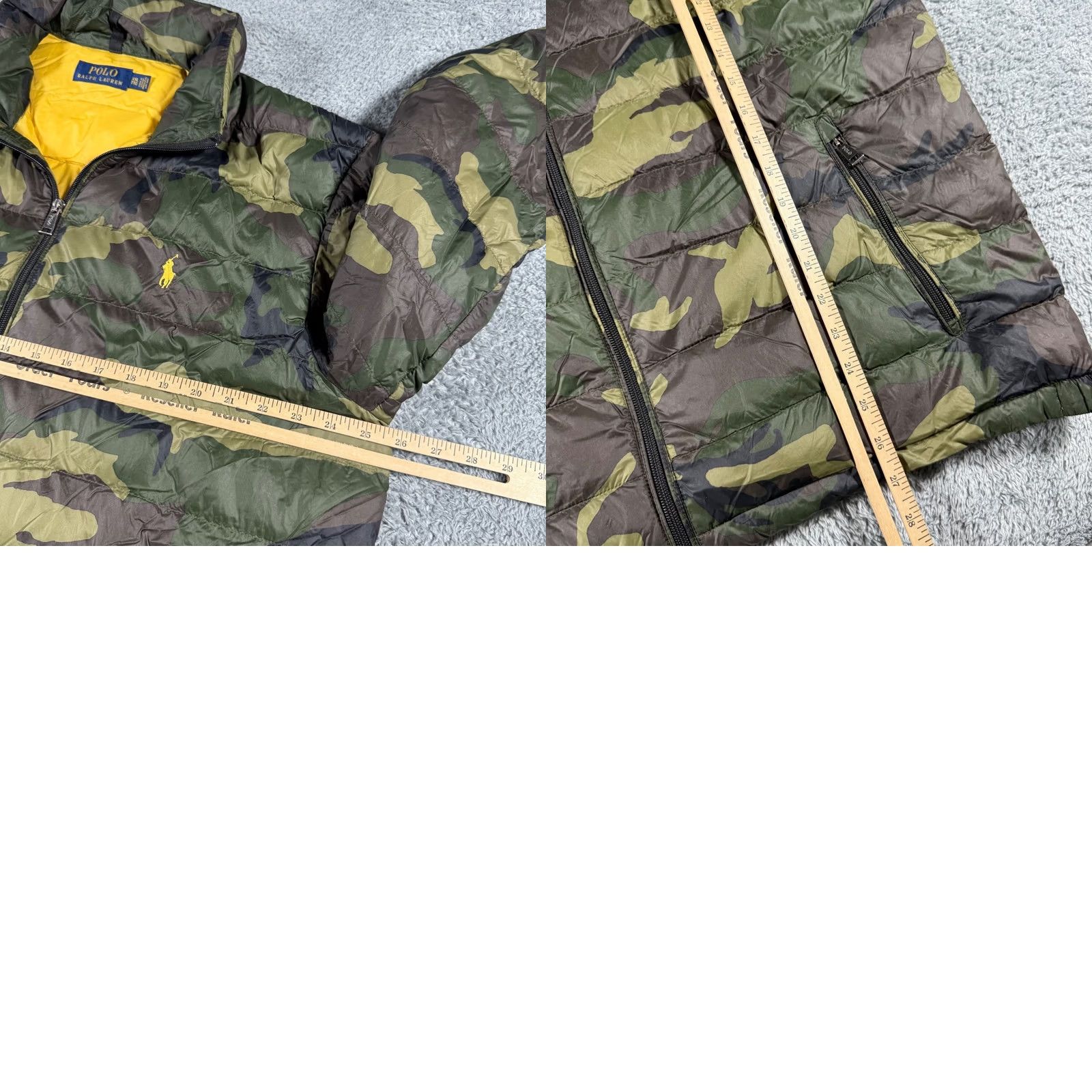 Polo Ralph Lauren Polo Ralph Lauren Puffer Down Jacket Mens XXL Camo Quilted Full Zip Packable Size US XXL / EU 58 / 5 - 8 Thumbnail