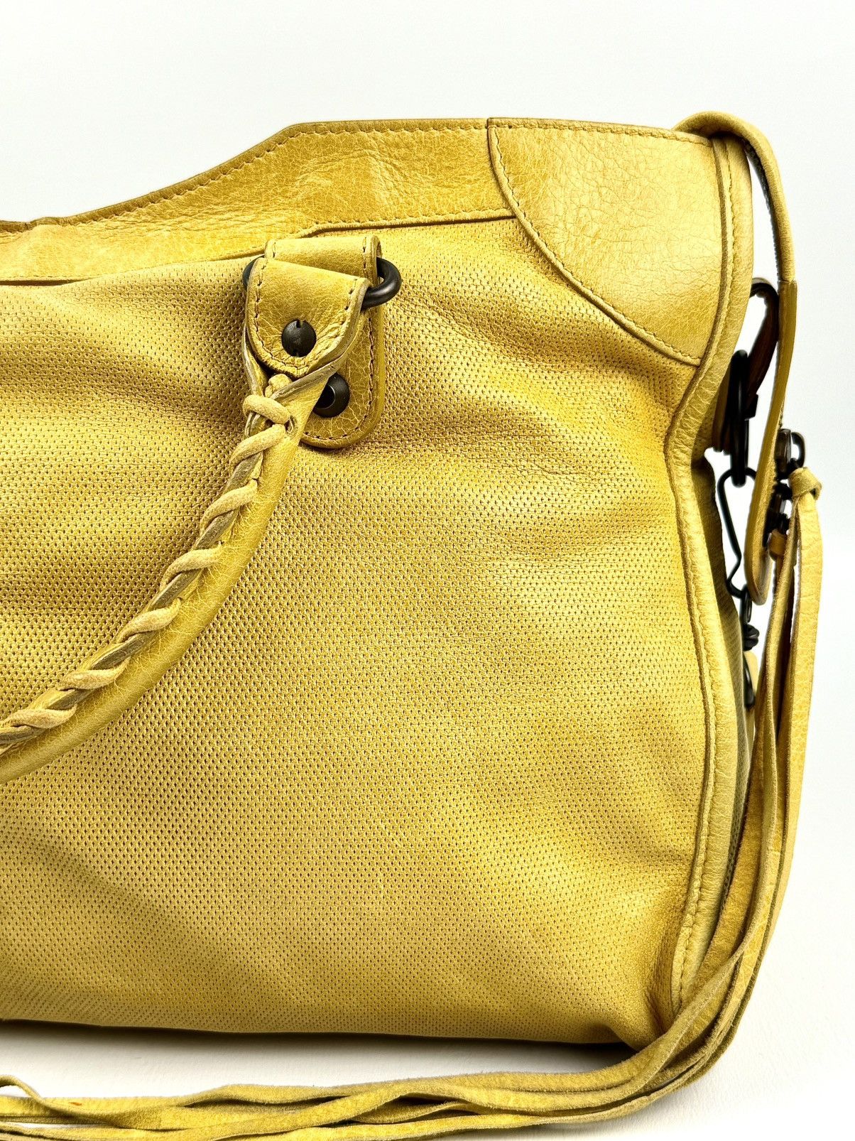 Balenciaga Balenciaga - Ghesquière - 2000’s - Lemon - Peforated - City Size ONE SIZE - 16 Thumbnail