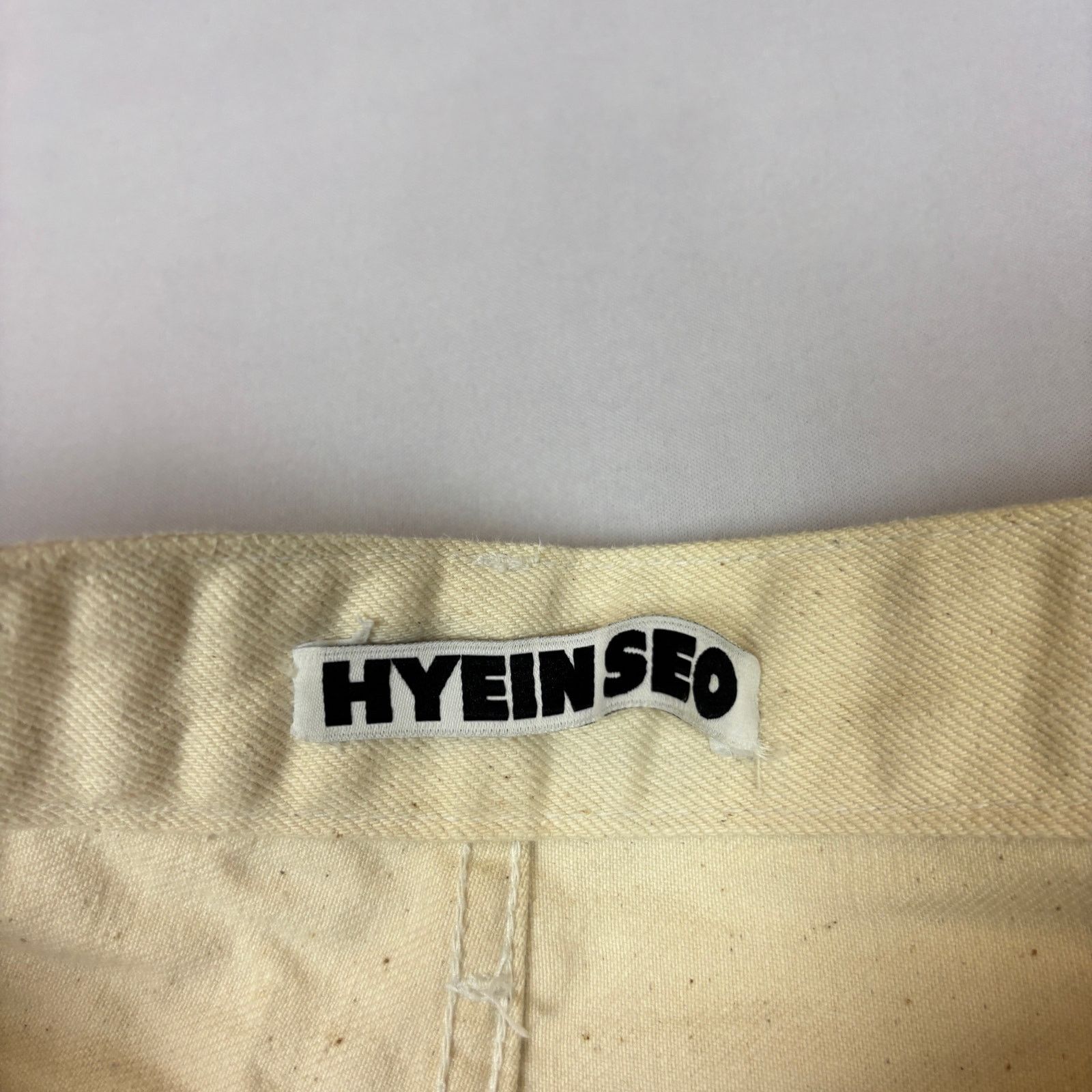 Hyein Seo $503 HYEIN SEO SS18 Patchwork Denim Jeans Crop Women's 1 Size 28" / US 6 / IT 42 - 5 Thumbnail