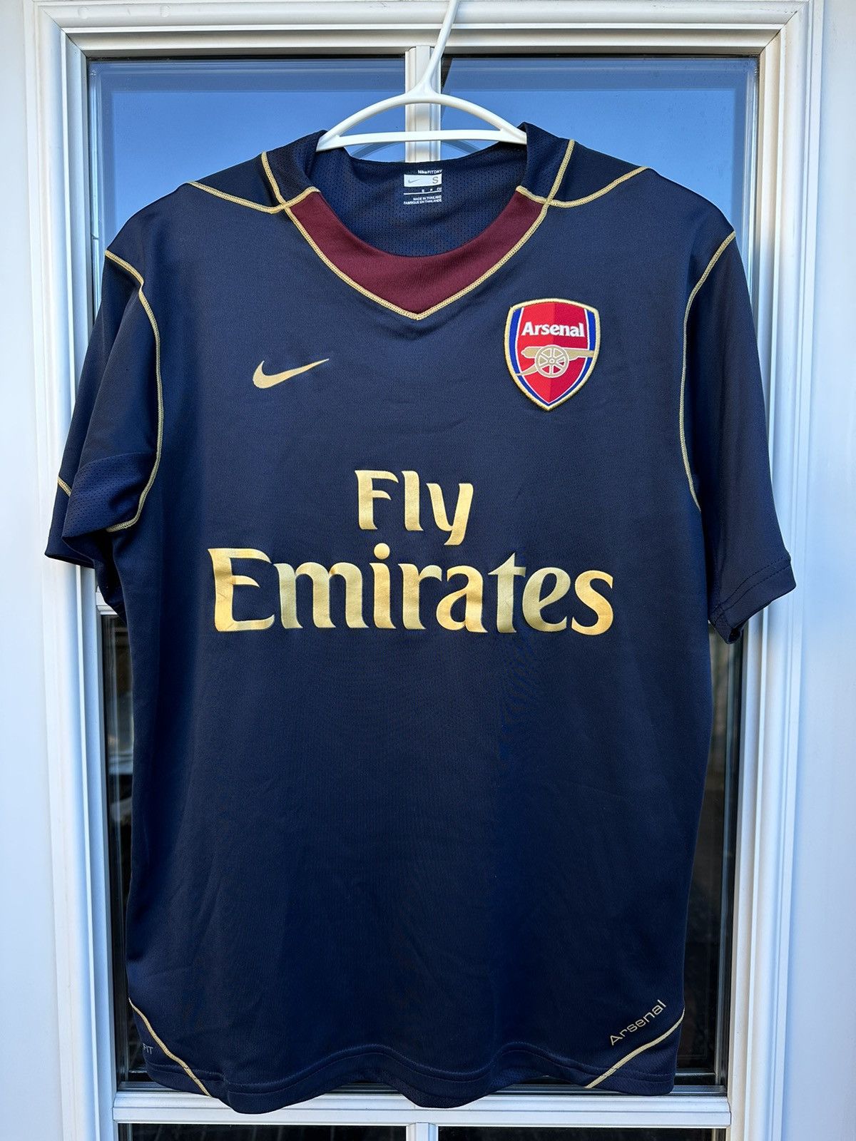 Nike Vintage 2007 rare Nike Arsenal Emirates soccer jersey shirt Size US S / EU 44-46 / 1 - 2 Thumbnail