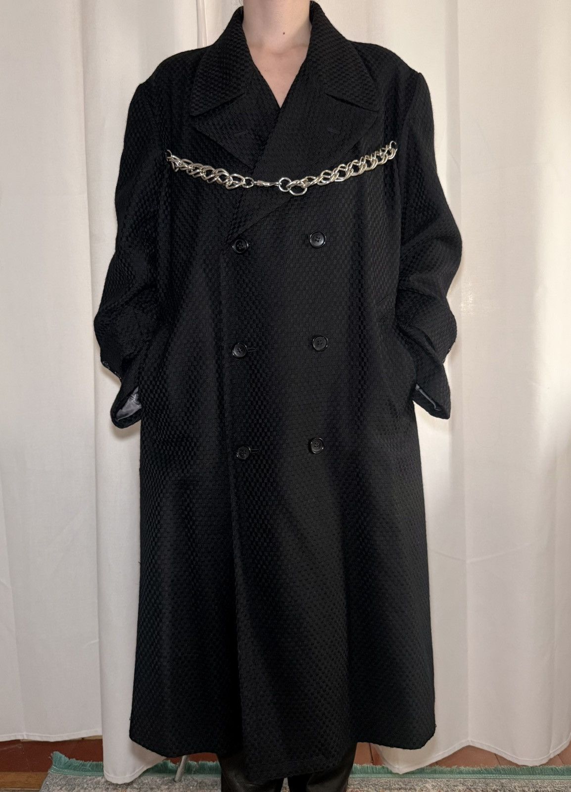 Comme des Garcons Comme des Garçons — Runway Chain Coat Size S / US 4 / IT 40 - 4 Thumbnail