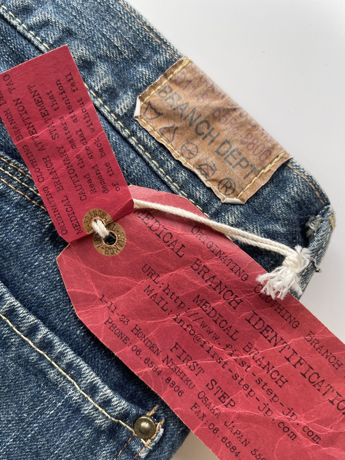 BRANCH DEPT❗️Double Waist Flare Multipocket Union Made Jeans