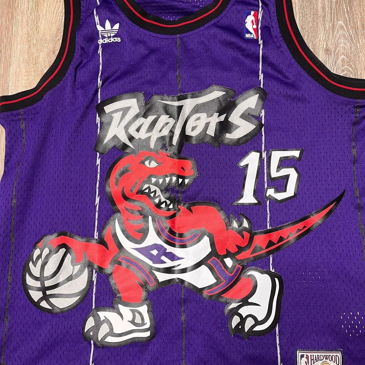 Adidas × Vintage y2k hardwood classics raptors jersey Size US M / EU 48-50 / 2 - 3 Thumbnail