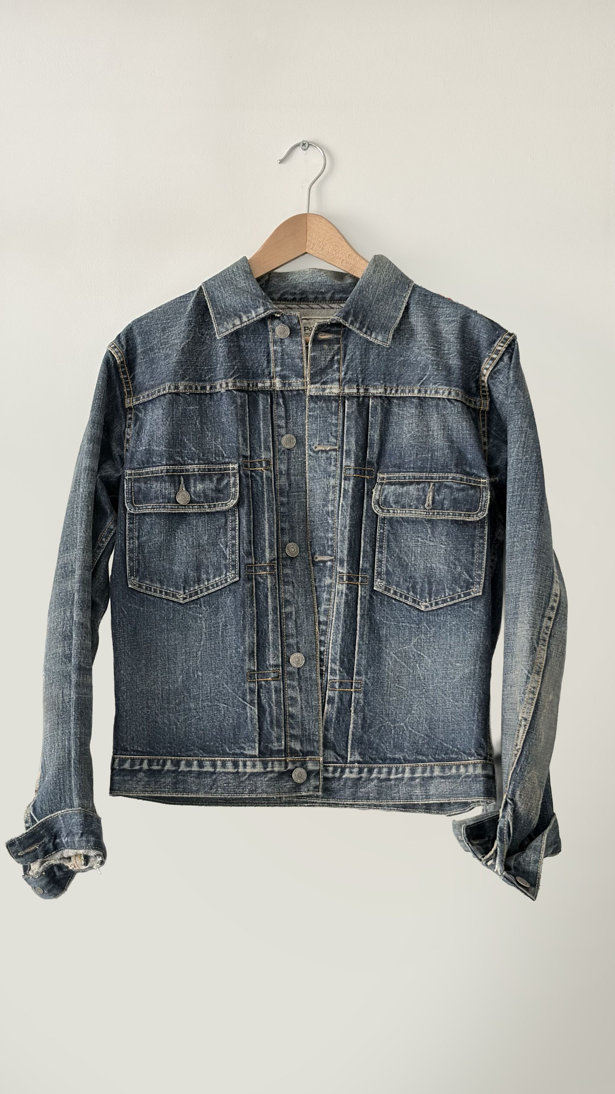 Polo Ralph Lauren Polo Ralph Lauren Denim Jacket Size US S / EU 44-46 / 1 - 2 Thumbnail